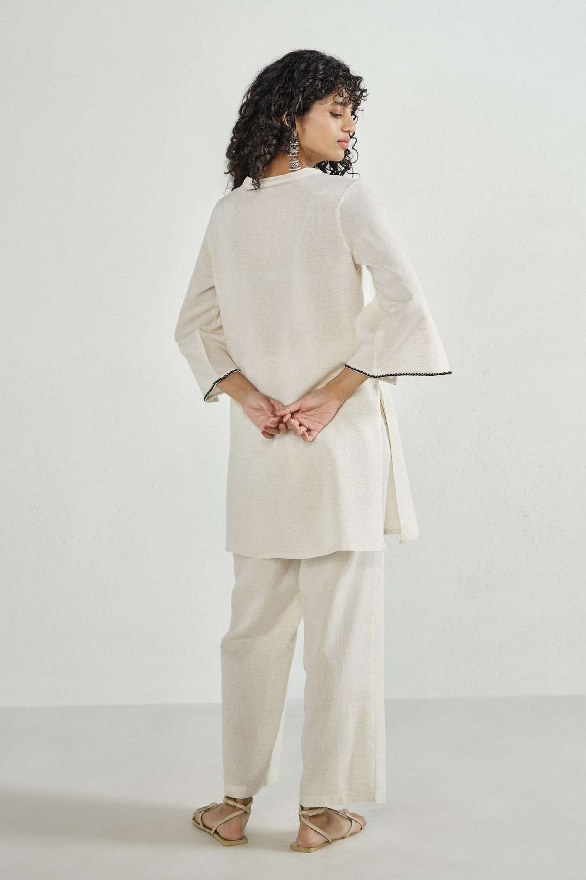 Embroidered-Blended-Fabric-Casual-Wear-Women-s-Co-Ord-Set