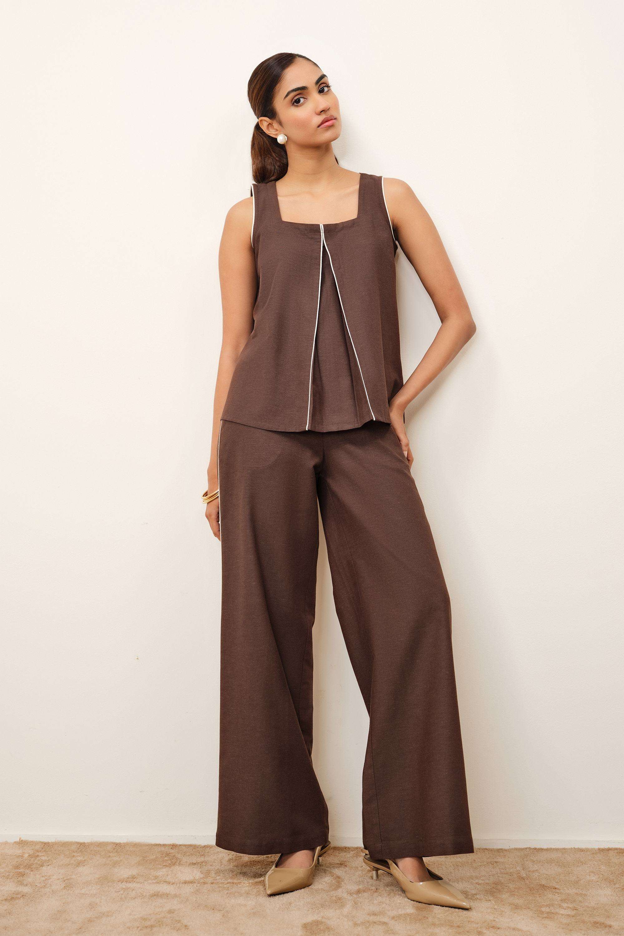 Solid-Cotton-Women-Top