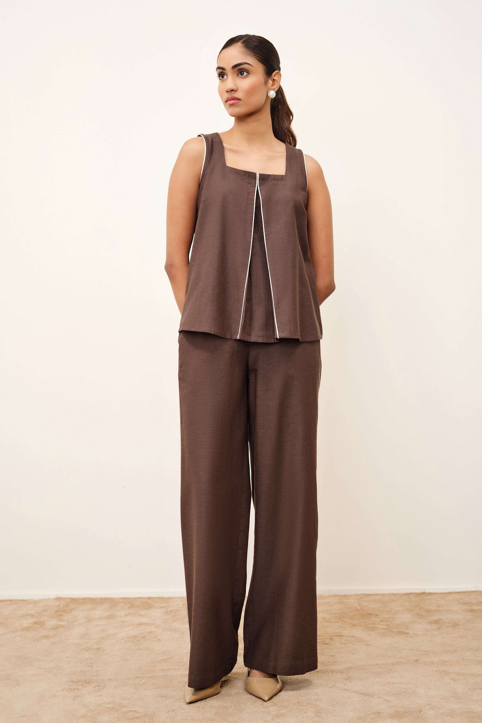 Solid-Cotton-Women-Top