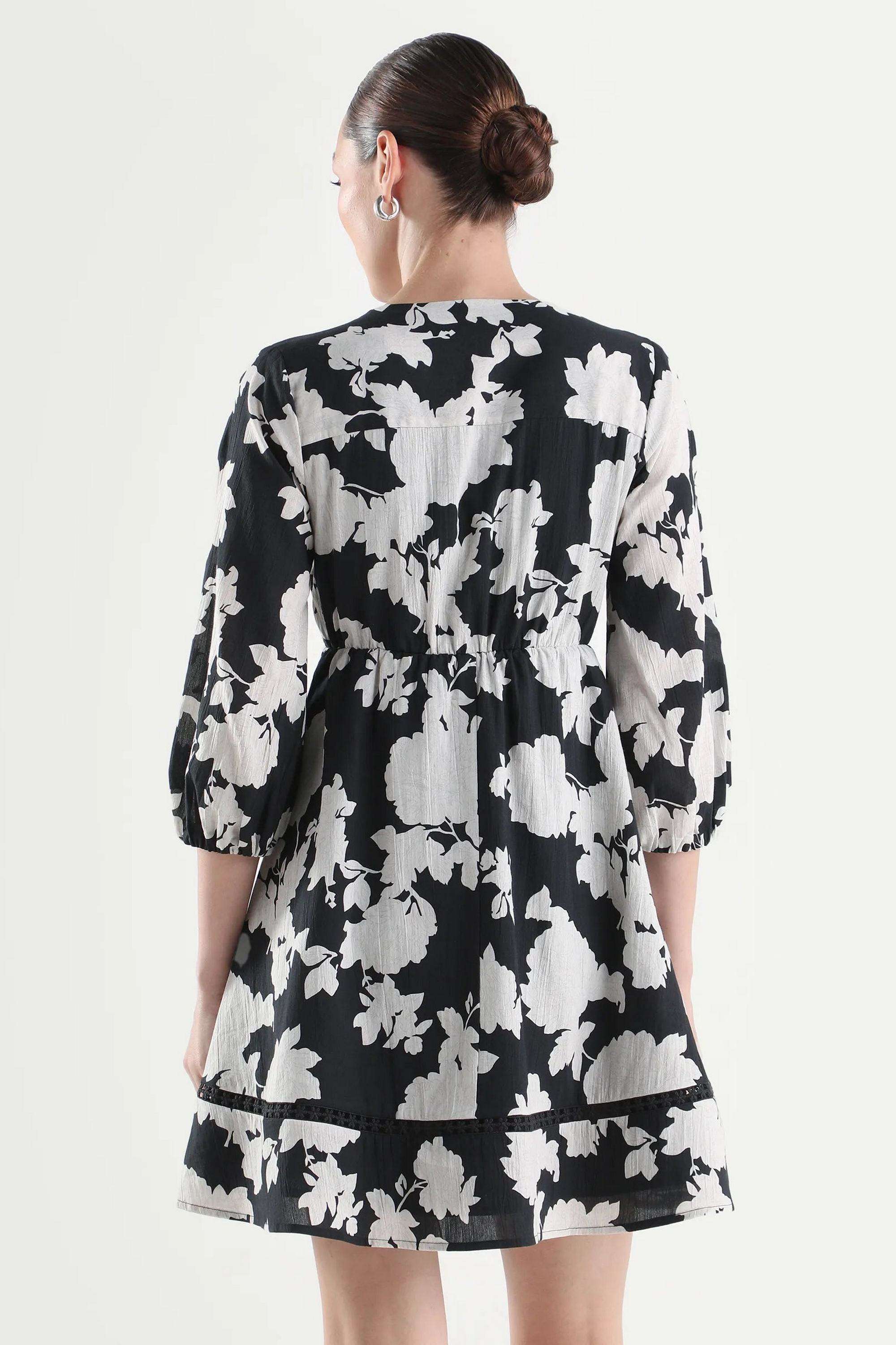 Solid-Blended-Fabric-Women-Dress