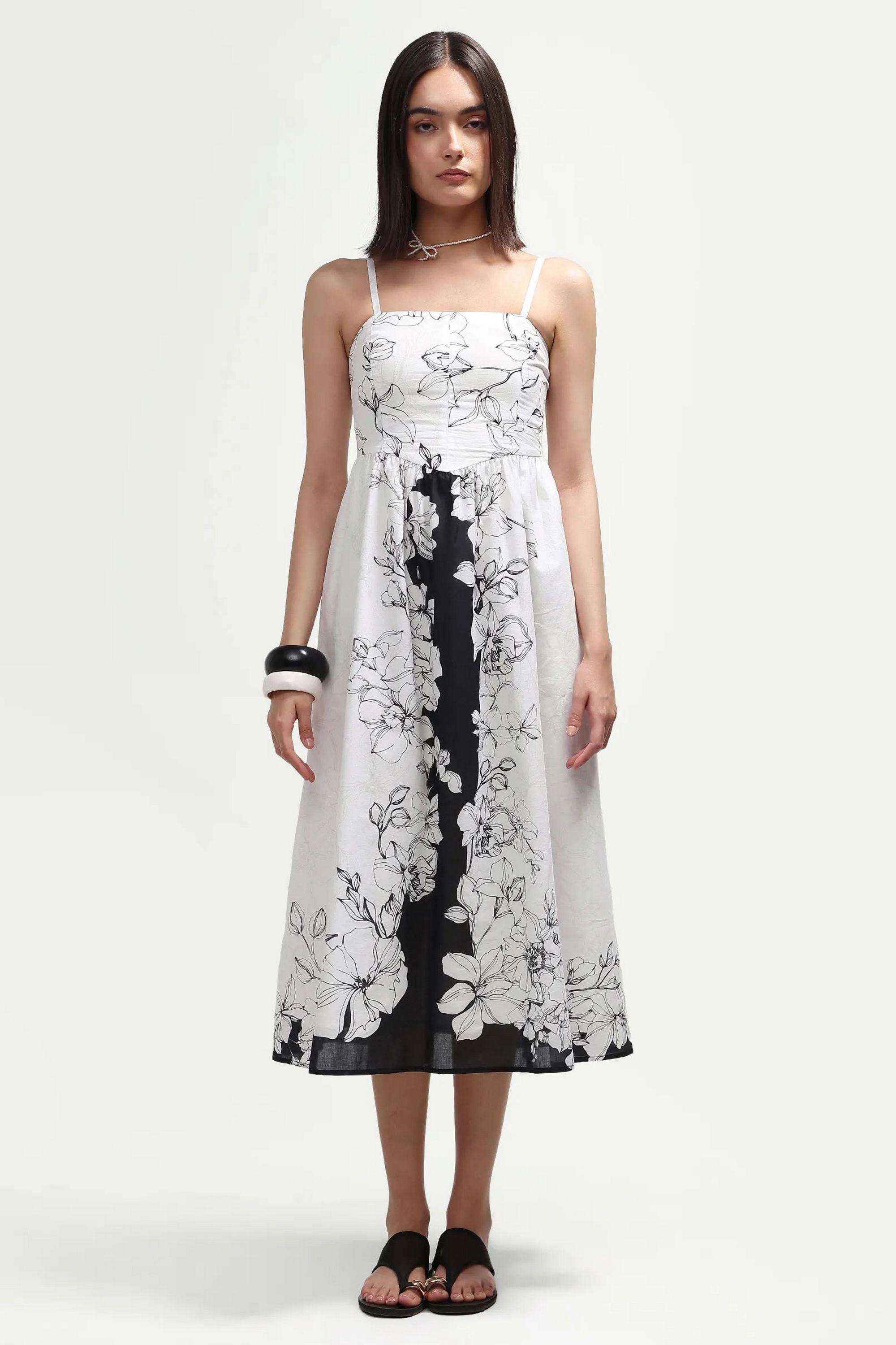 Floral-Cotton-Women-s-Dress