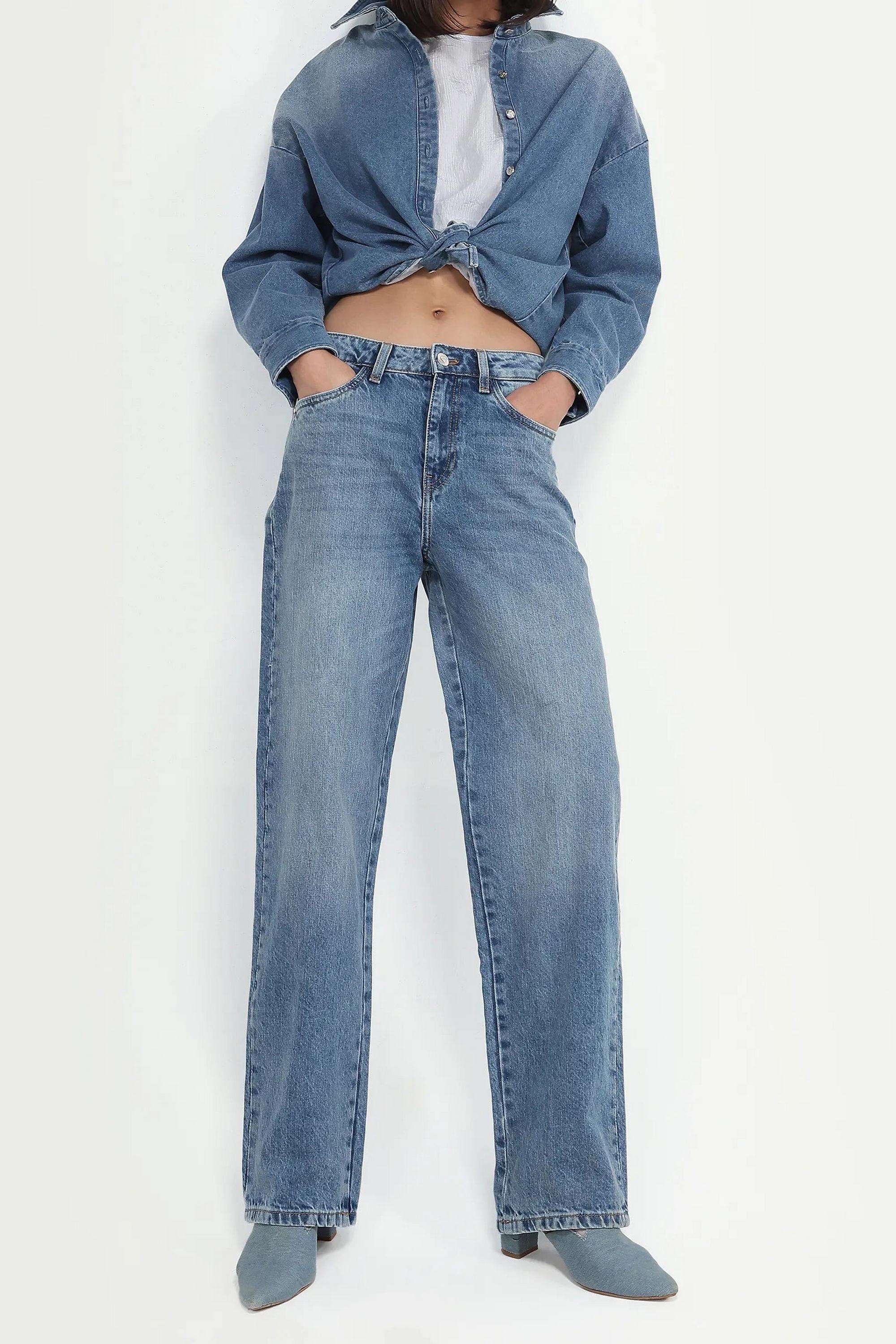 rareism Mid Rise Cotton Regular Fit Women's Jeans-picture-26