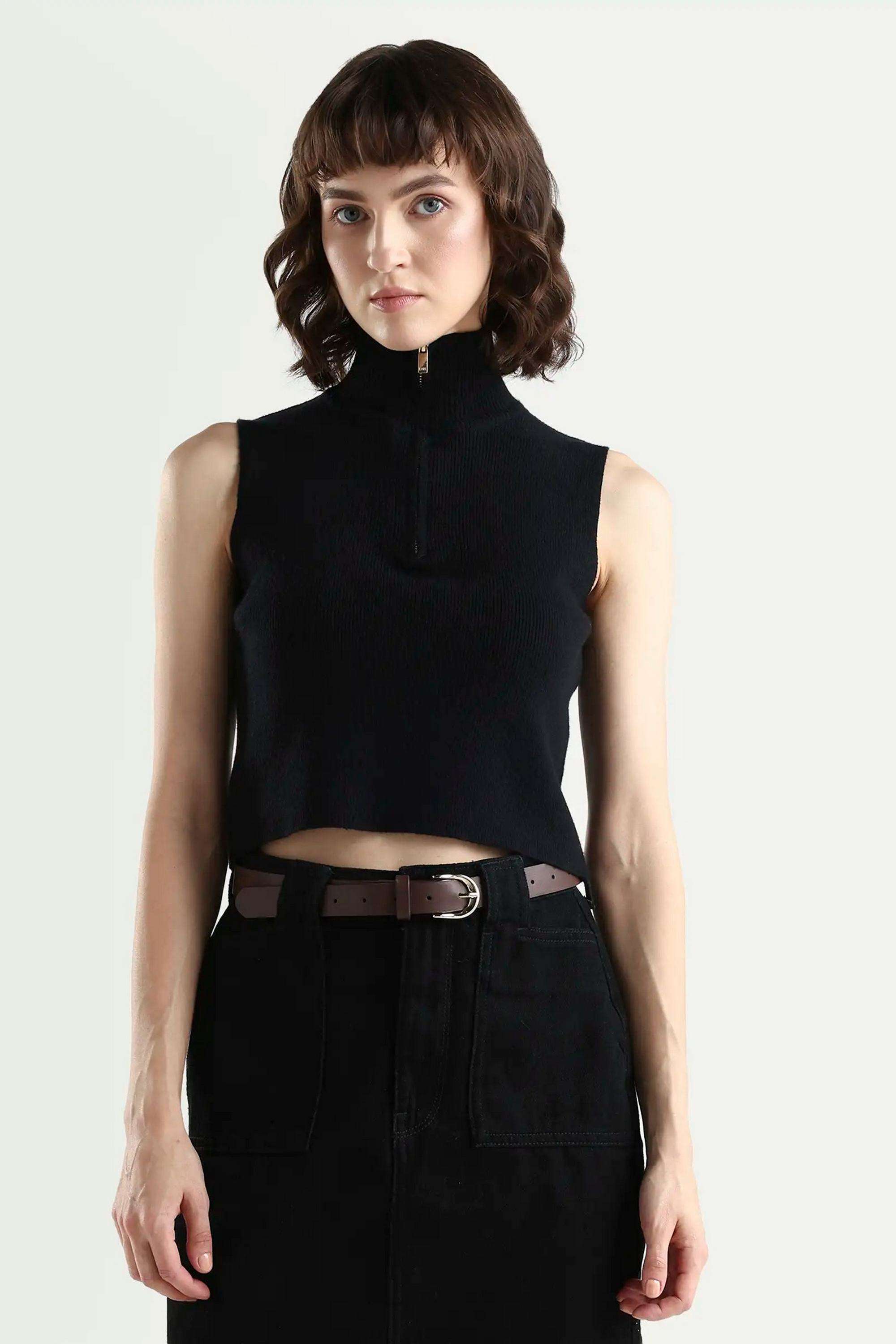 Solid-Viscose-Women-s-Top