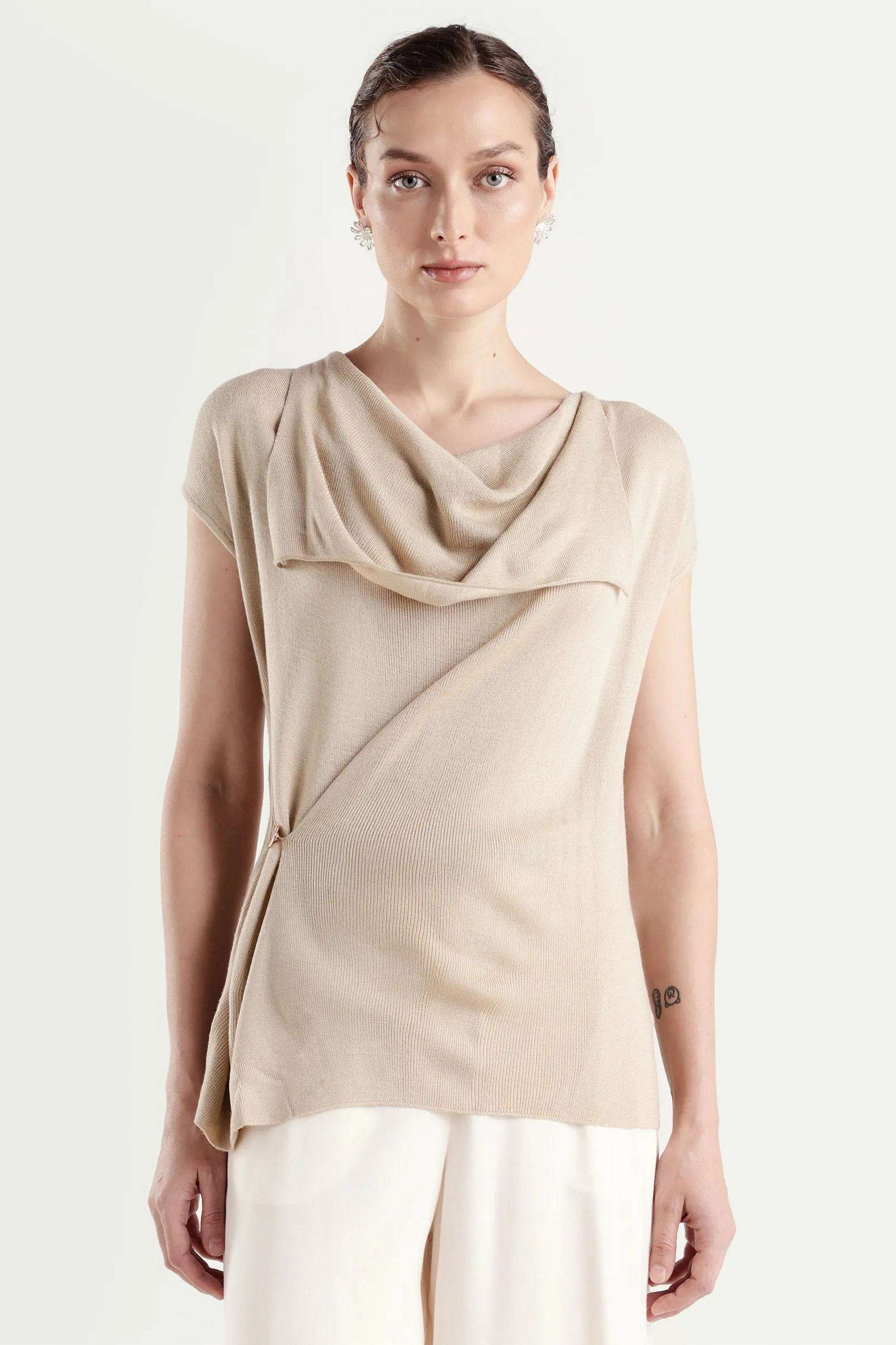 Solid-Viscose-Women-s-Top