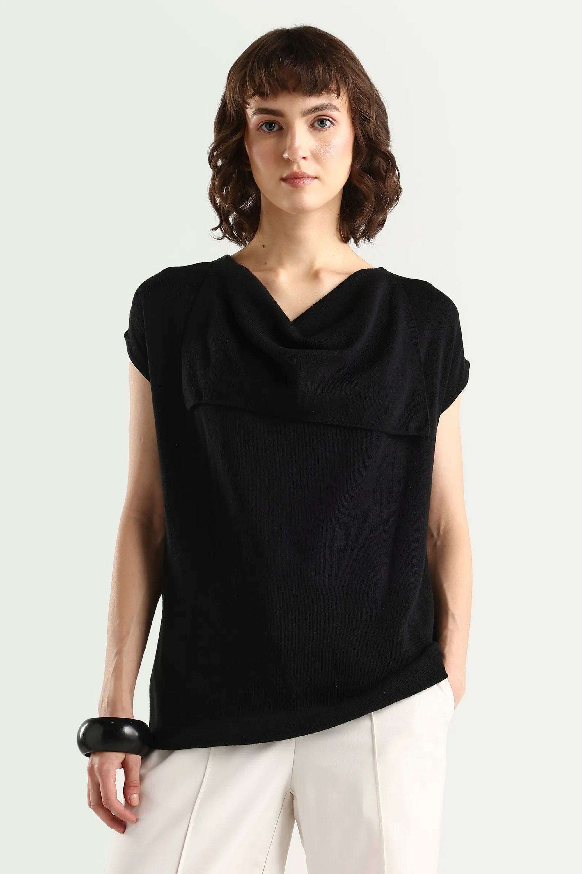 Solid-Viscose-Women-s-Top
