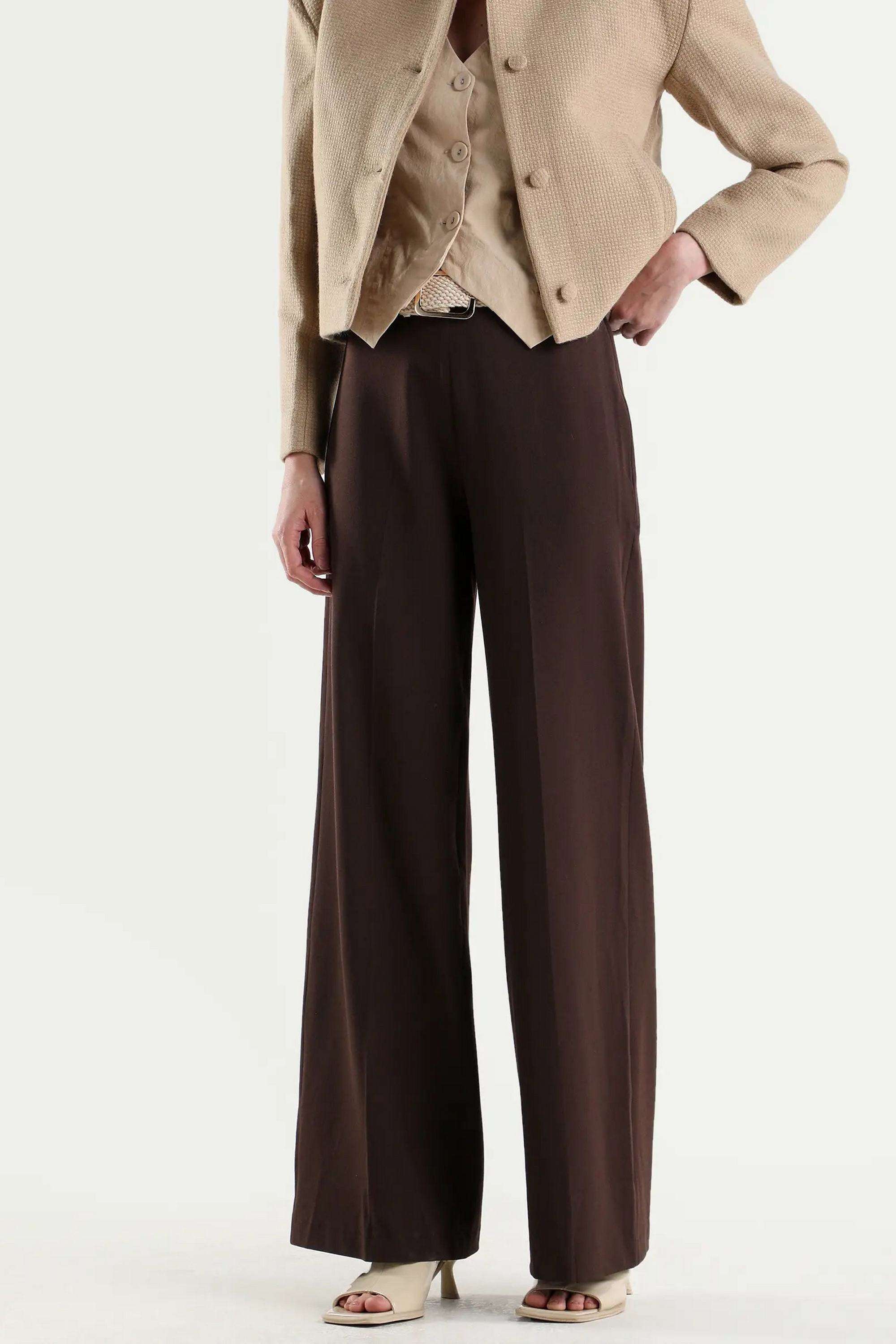 Mid-Rise-Polyester-Regular-Fit-Women-s-Trousers