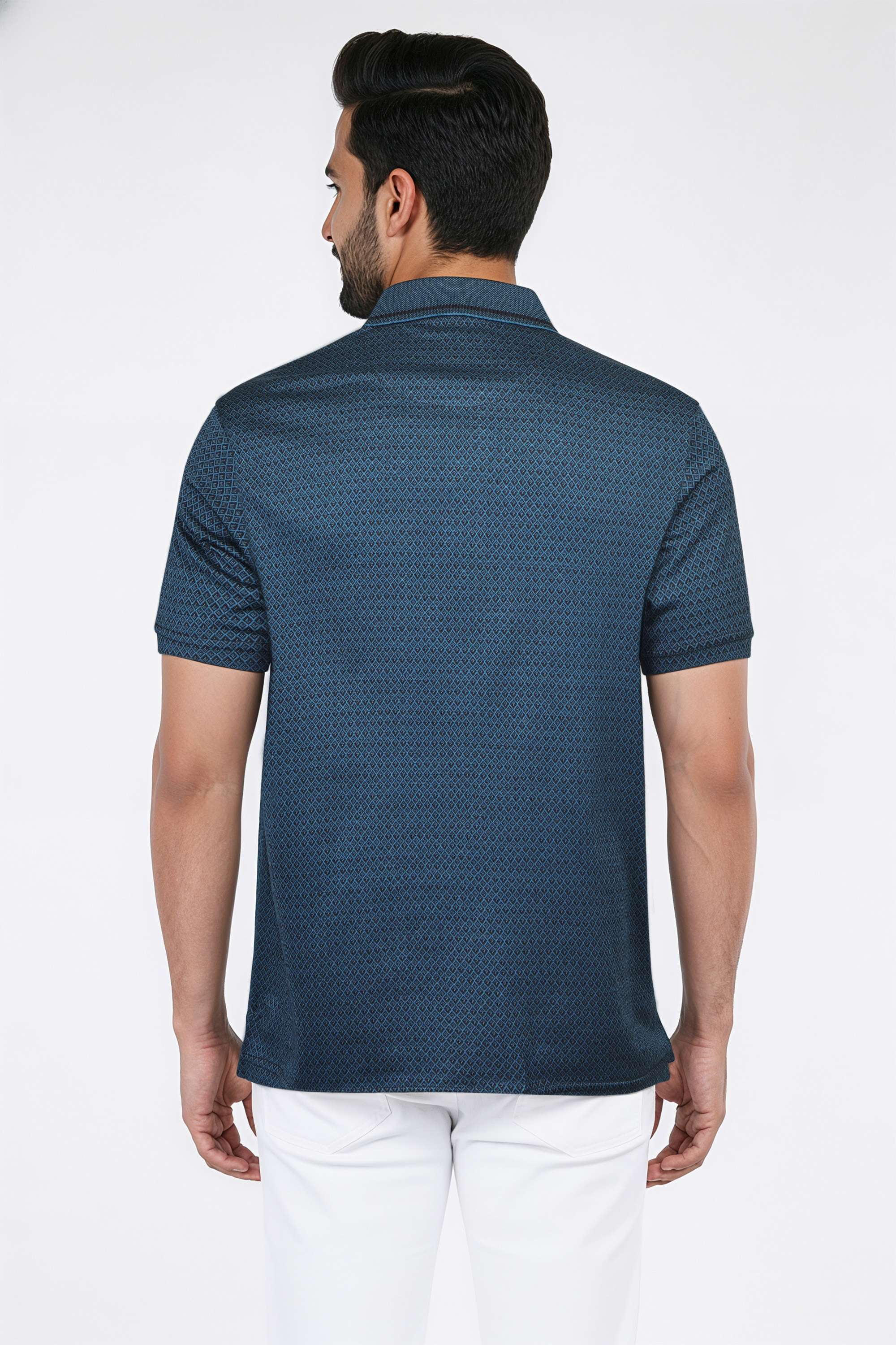 Solid-Cotton-Regular-Fit-Men-T-Shirt
