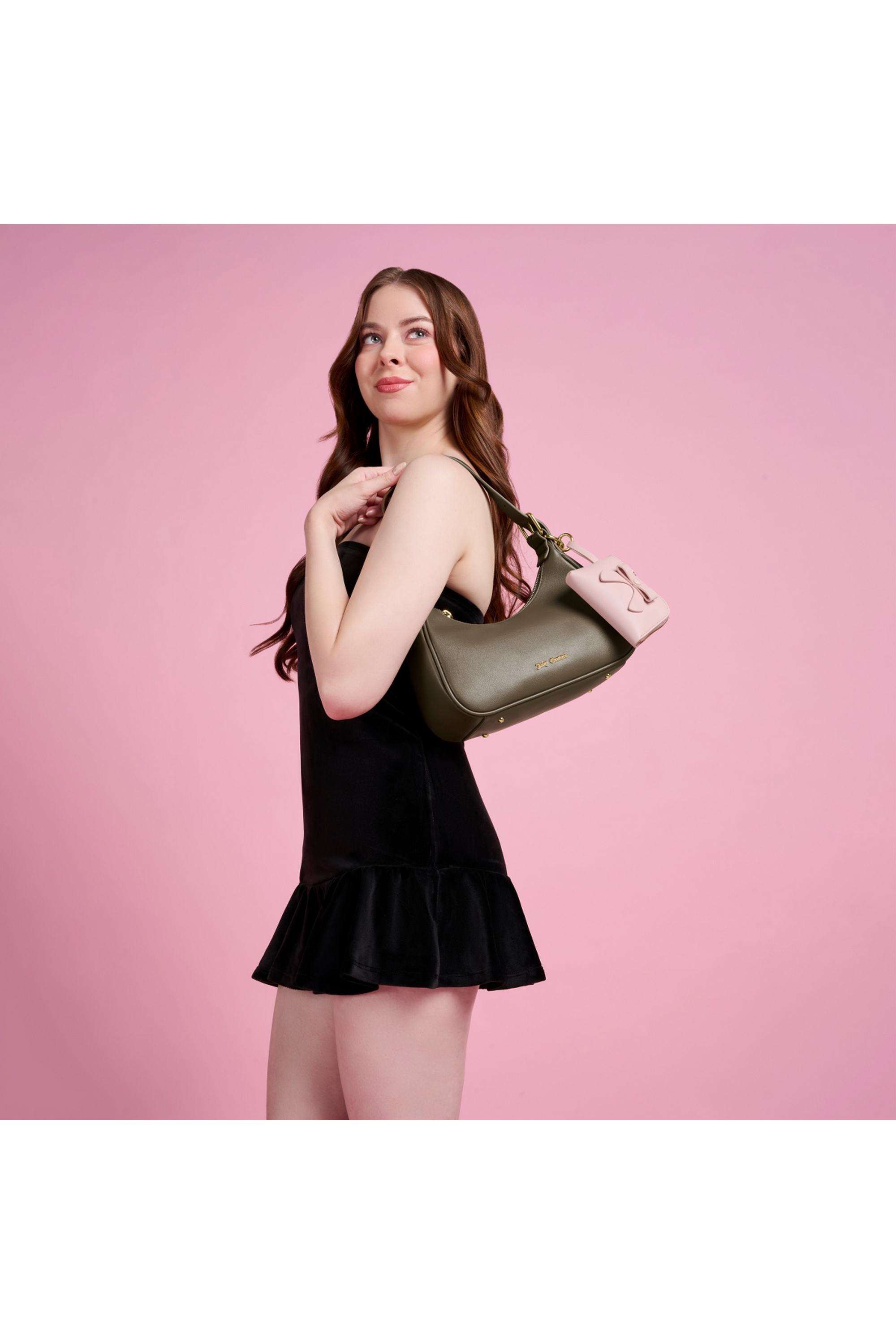 Buy JUICY COUTURE Brown Zipper PU Women Casual Wear Shoulder Bag