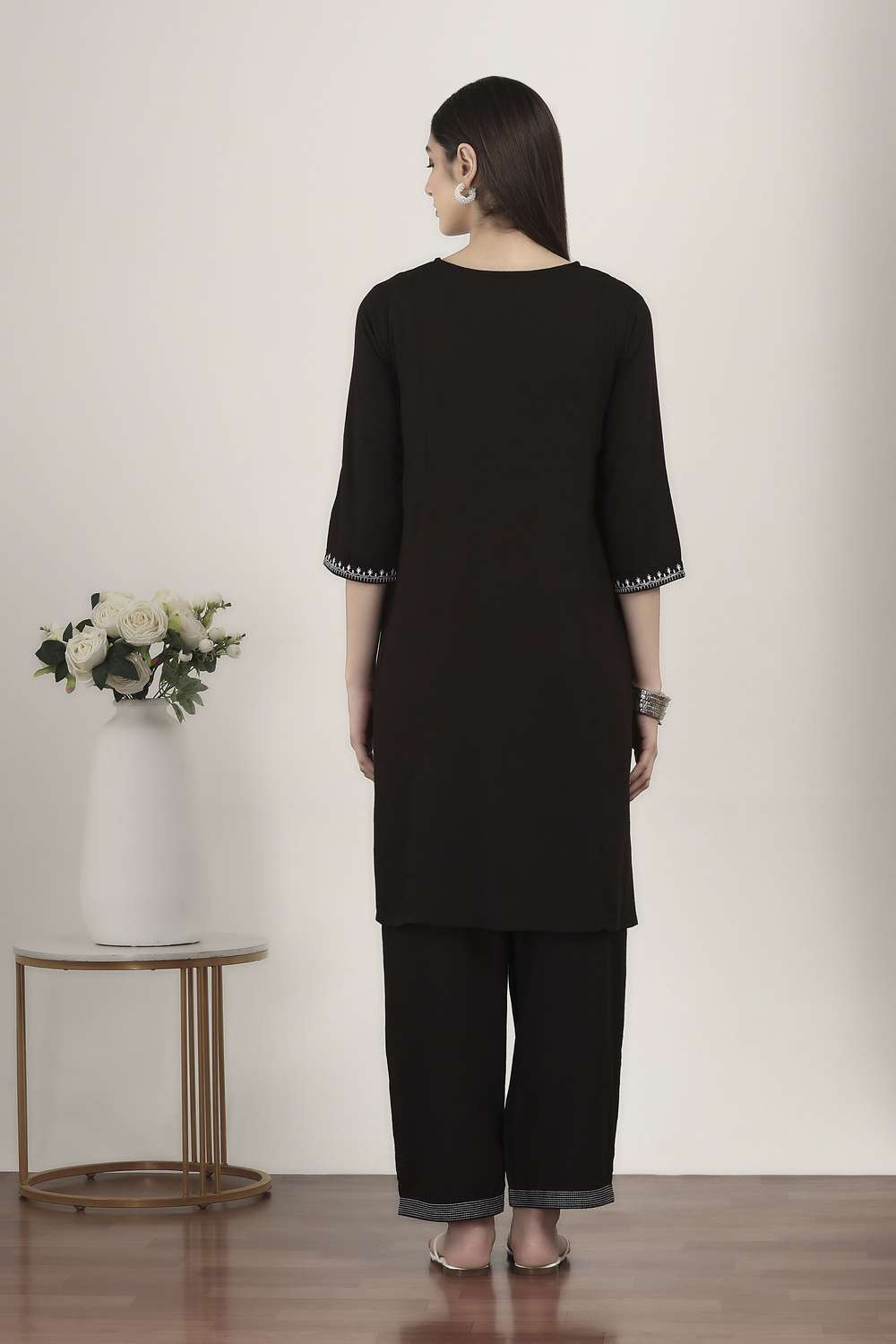 Textured-Rayon-Women-s-Festive-Wear-Kurta-Set