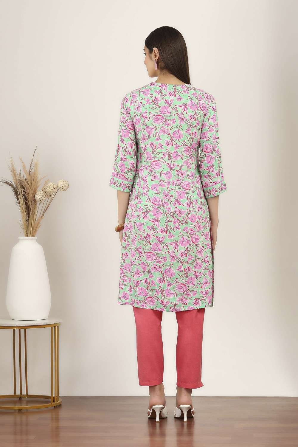 Textured-Rayon-Women-s-Festive-Wear-Kurta
