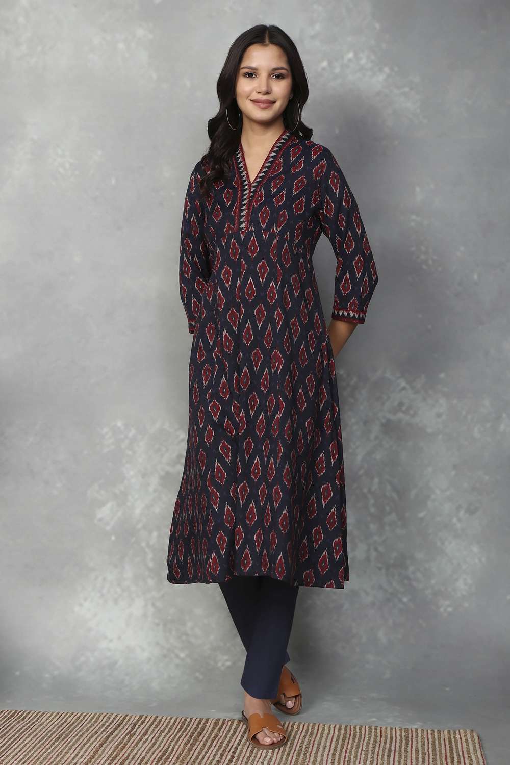 Textured-Viscose-Women-s-Festive-Wear-Kurta