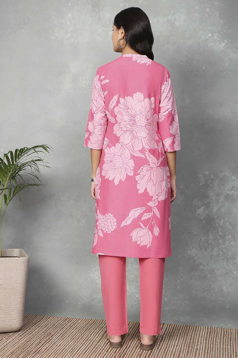 Textured-Cotton-Women-s-Festive-Wear-Kurta