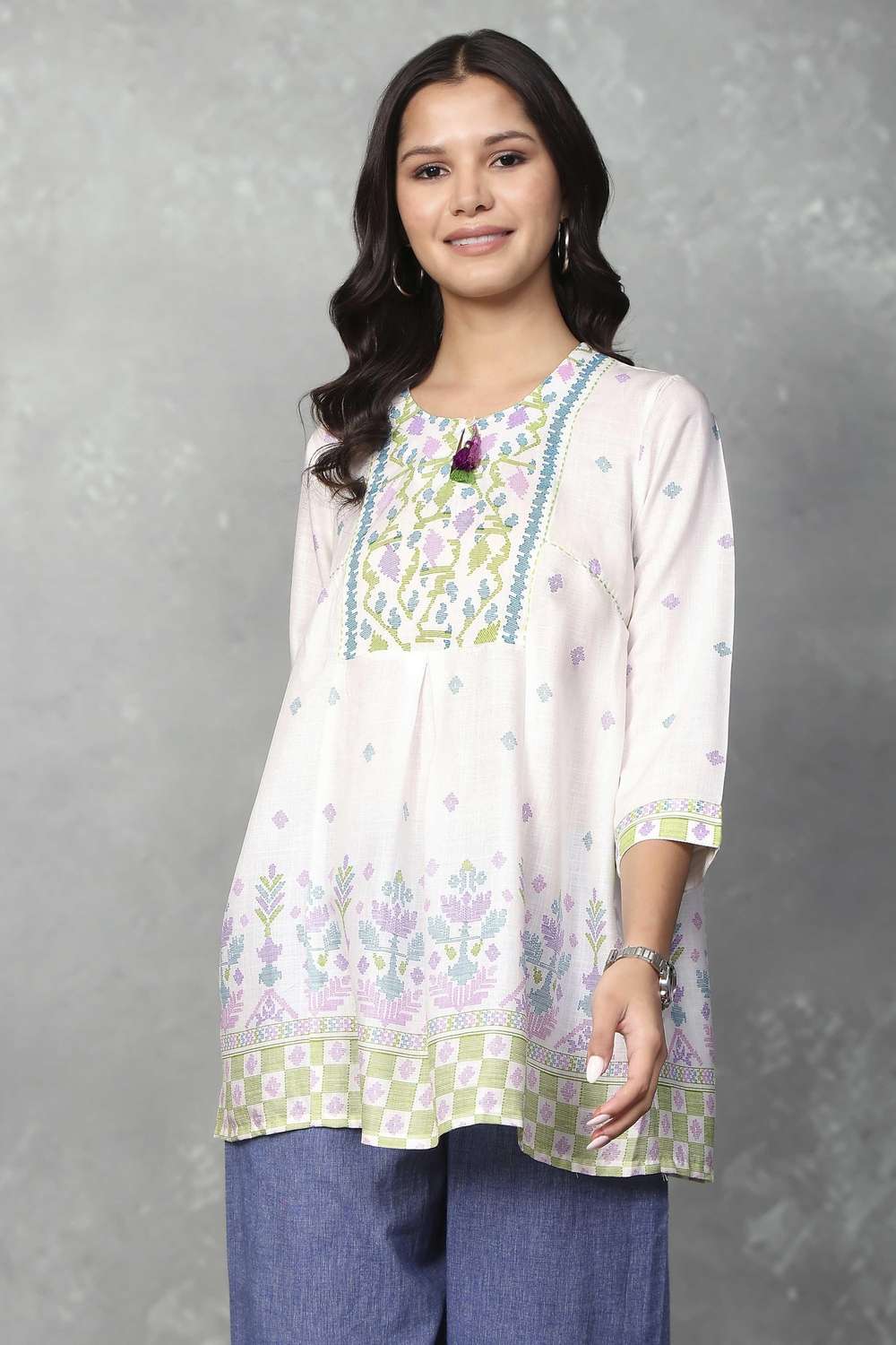 Textured-Rayon-Women-s-Tunic