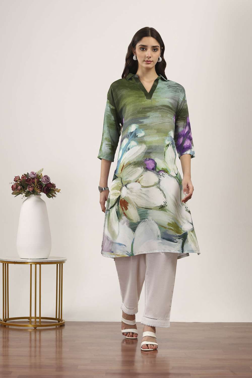 Textured-Rayon-Women-s-Festive-Wear-Kurta