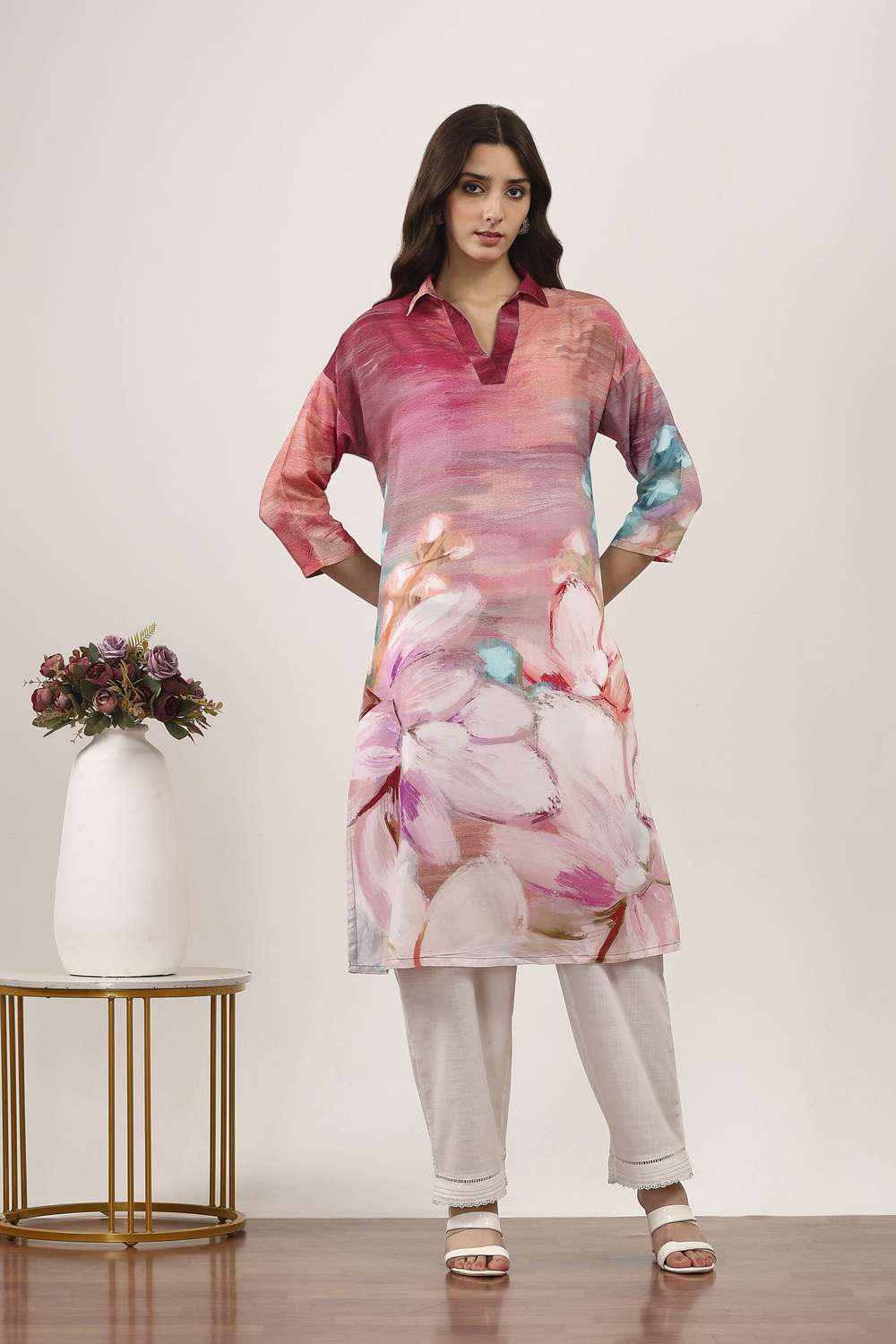 Textured-Rayon-Women-s-Festive-Wear-Kurta