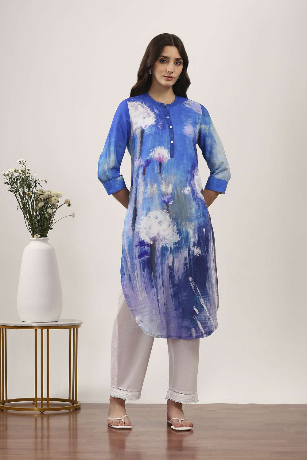 Textured-Rayon-Women-s-Festive-Wear-Kurta