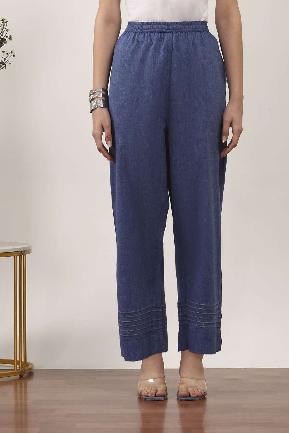 Textured-Regular-Fit-Cotton-Women-s-Festive-Wear-Palazzos