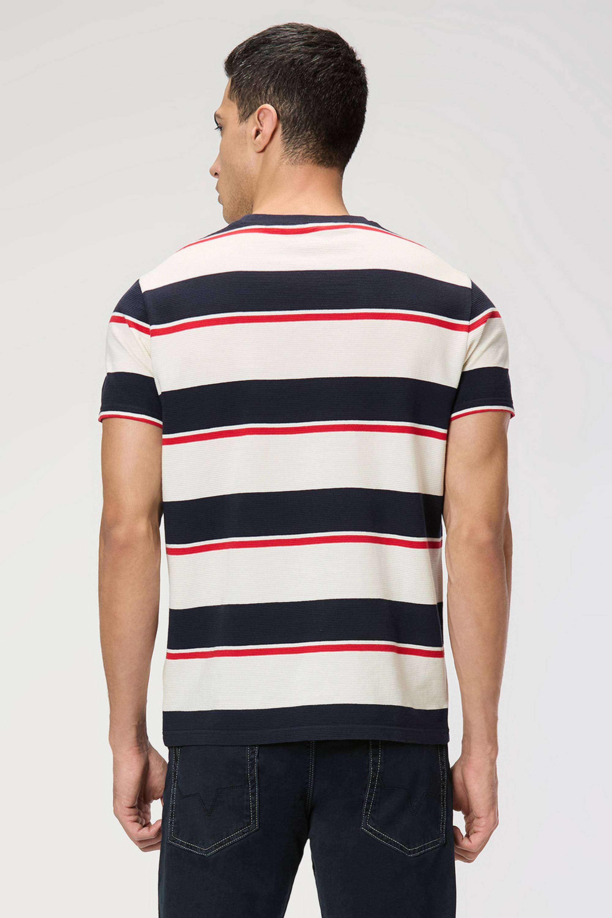 Stripes-Cotton-Round-Neck-Men-s-T-Shirt