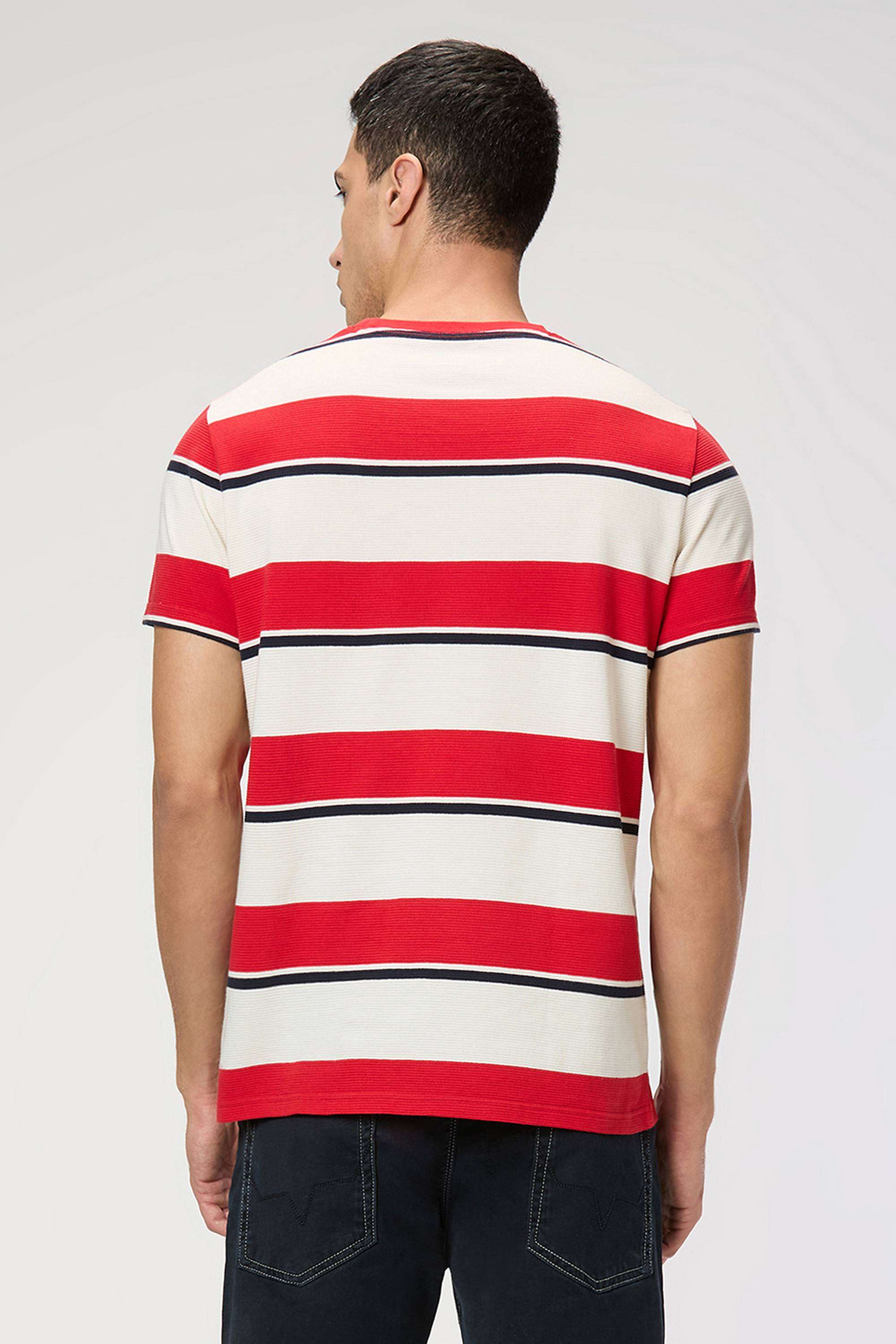 Stripes-Cotton-Round-Neck-Men-s-T-Shirt