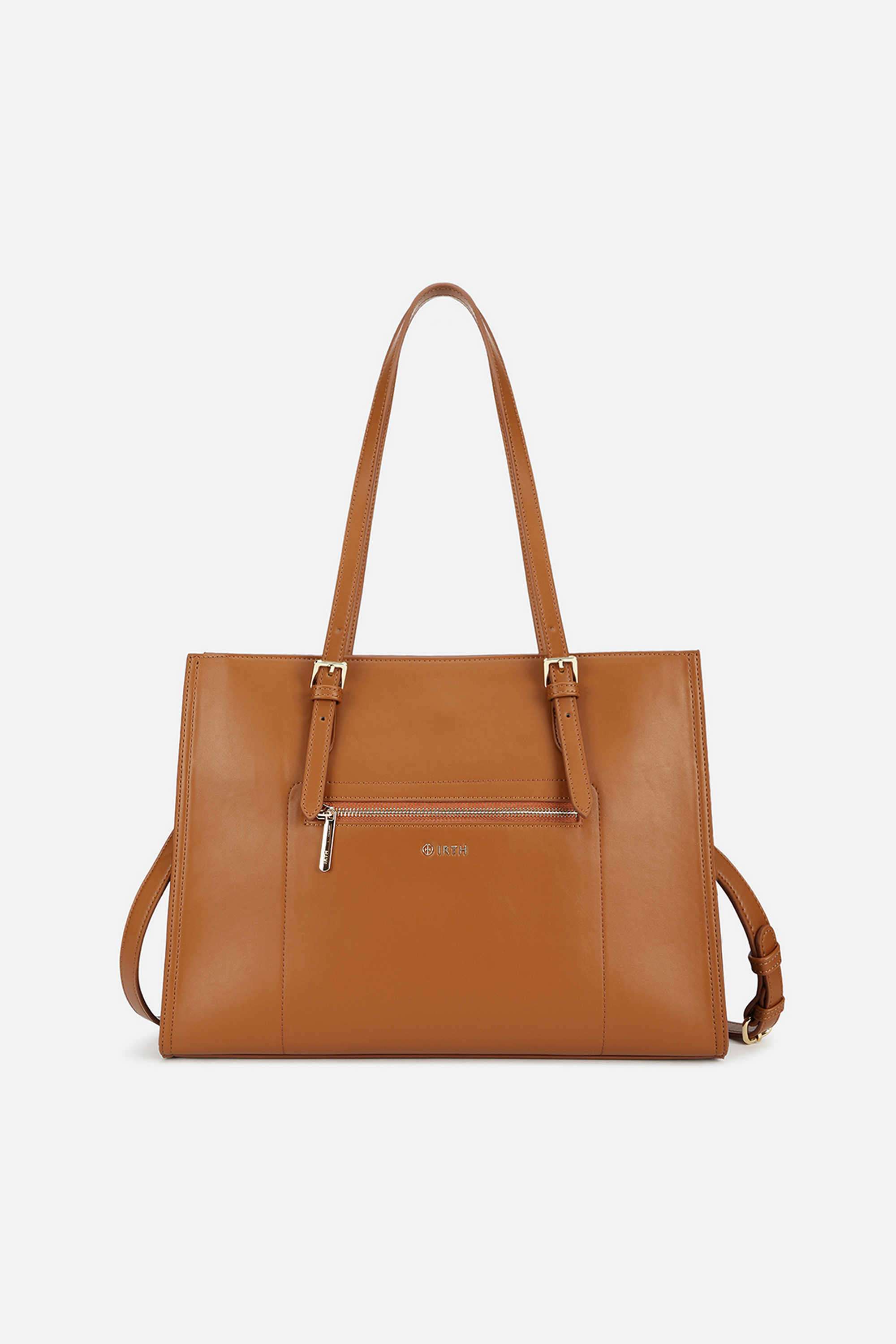 Zipper-PU-Women-Casual-Wear-Laptop-Bag
