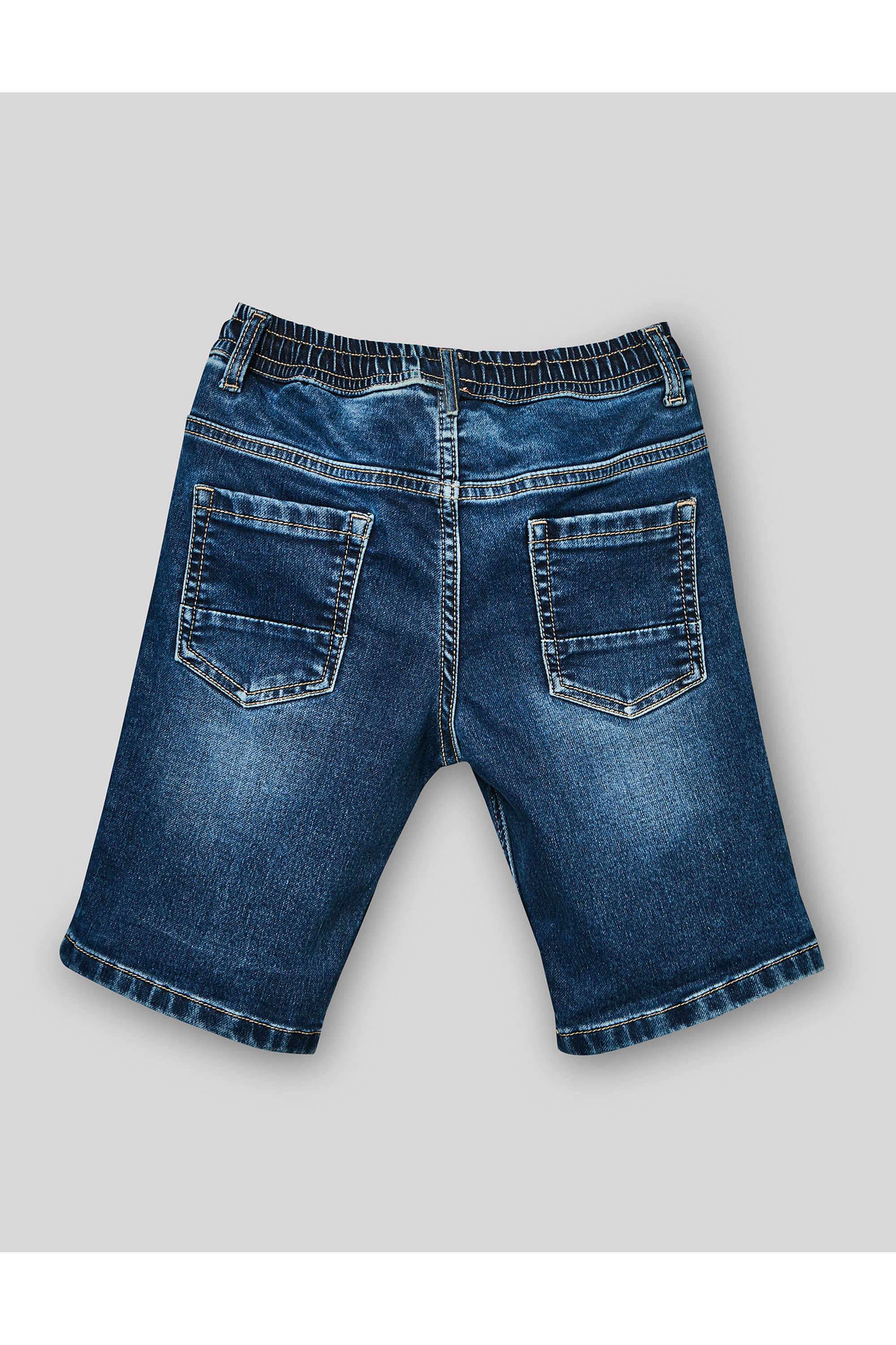 Solid-Cotton-Regular-Fit-Boys-Bermudas