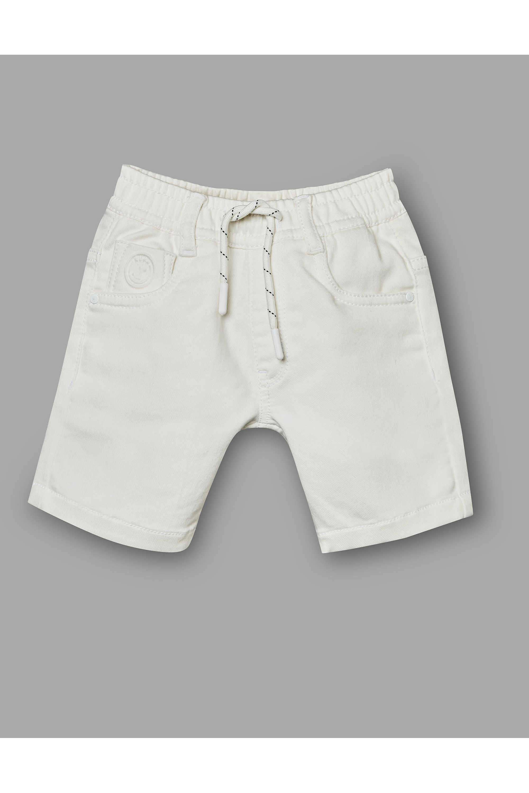 Solid-Blended-Fabric-Regular-Fit-Boys-s-Shorts