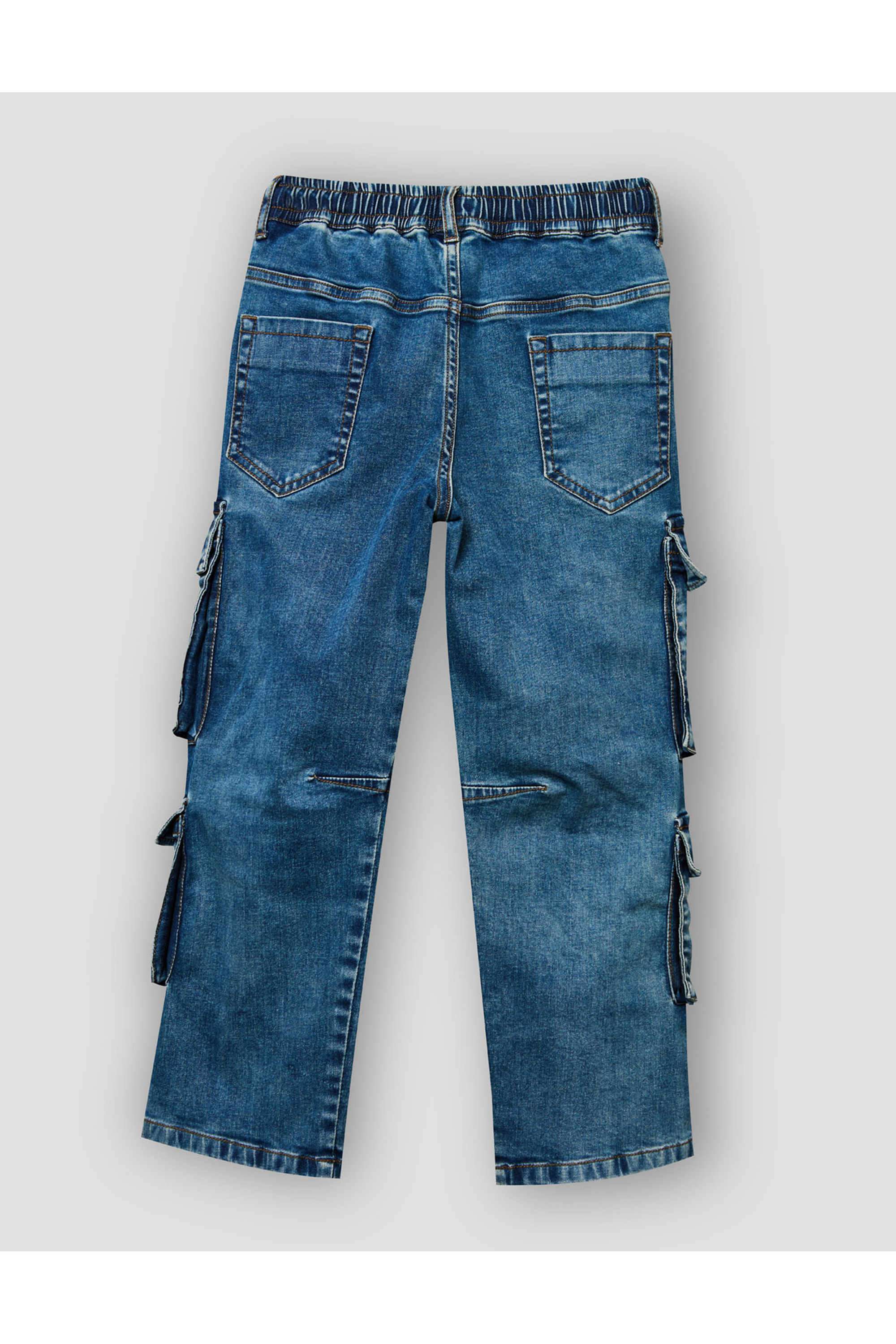 Solid-Blended-Fabric-Regular-Fit-Boys-Jeans