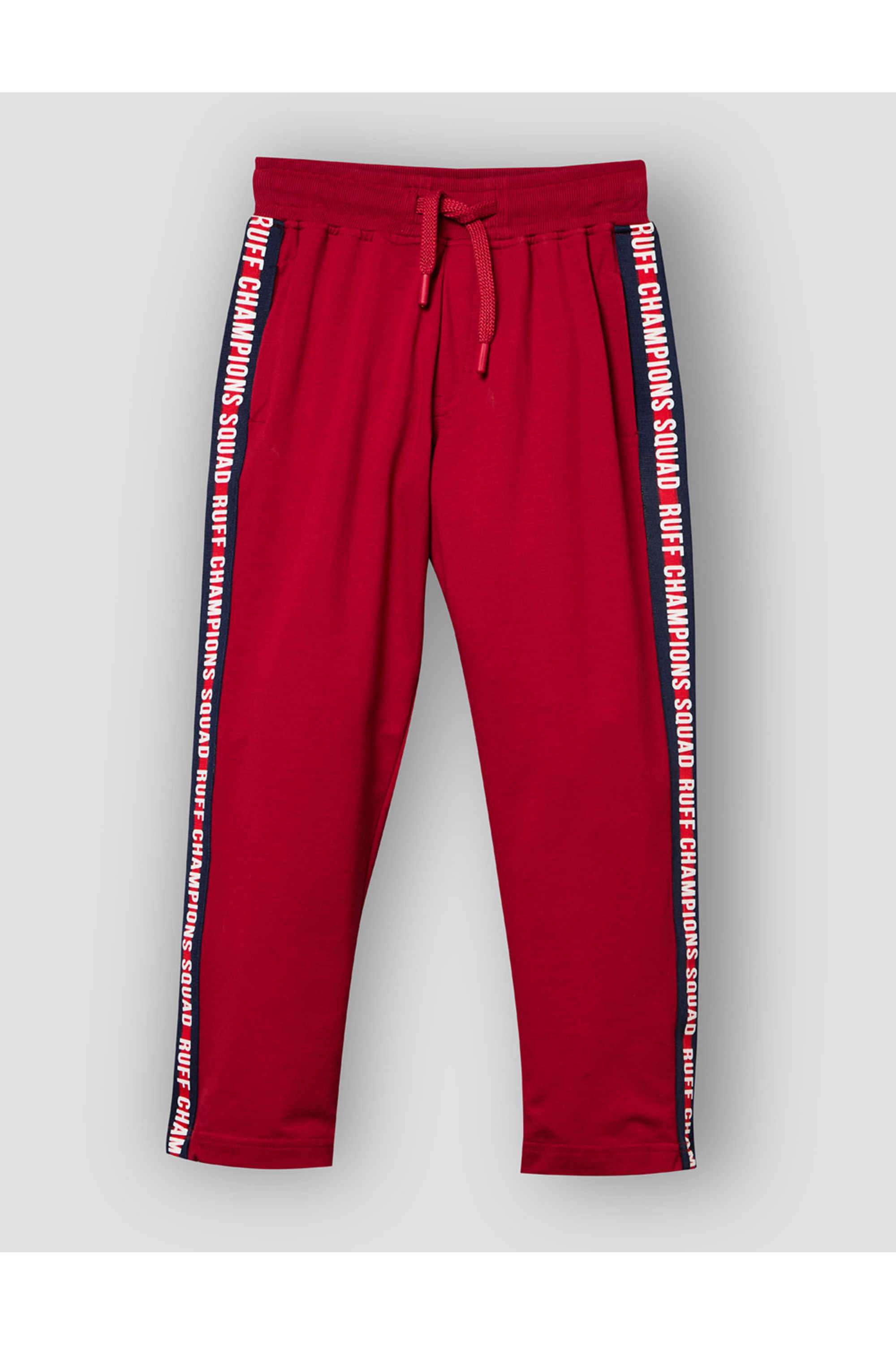 Solid-Blended-Fabric-Regular-Fit-Boys-Track-Pants