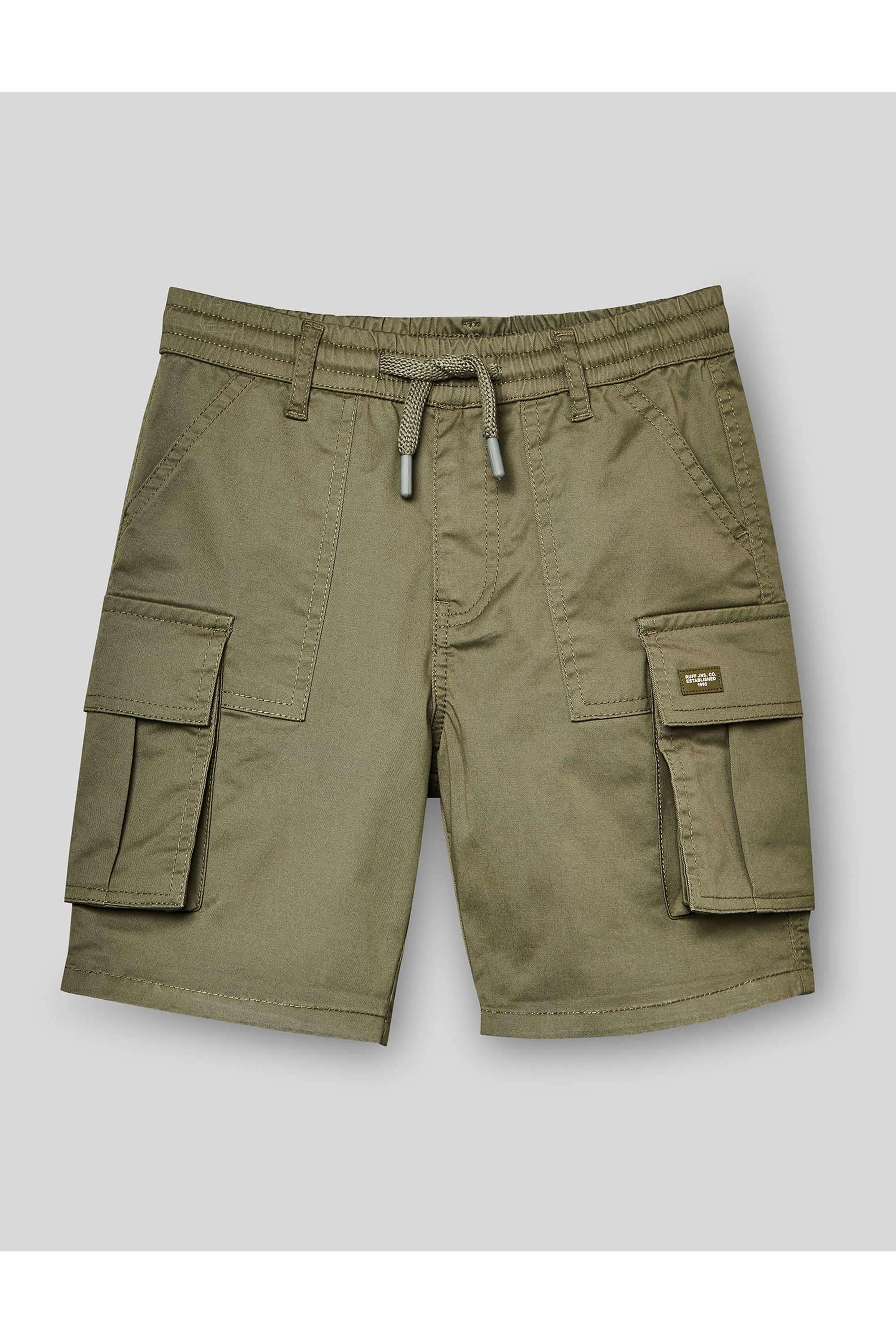 Solid-Blended-Fabric-Regular-Fit-Boys-s-Shorts