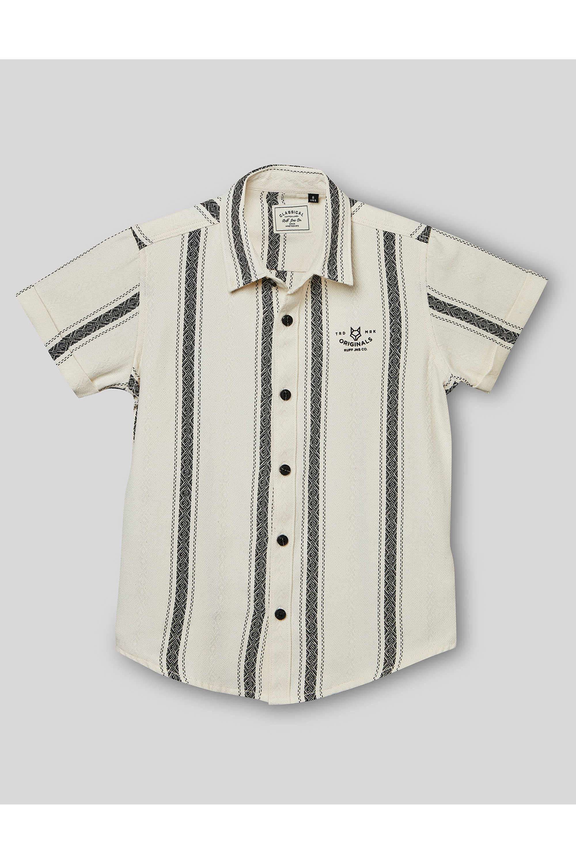 Stripes-Cotton-Collared-Boys-Shirt