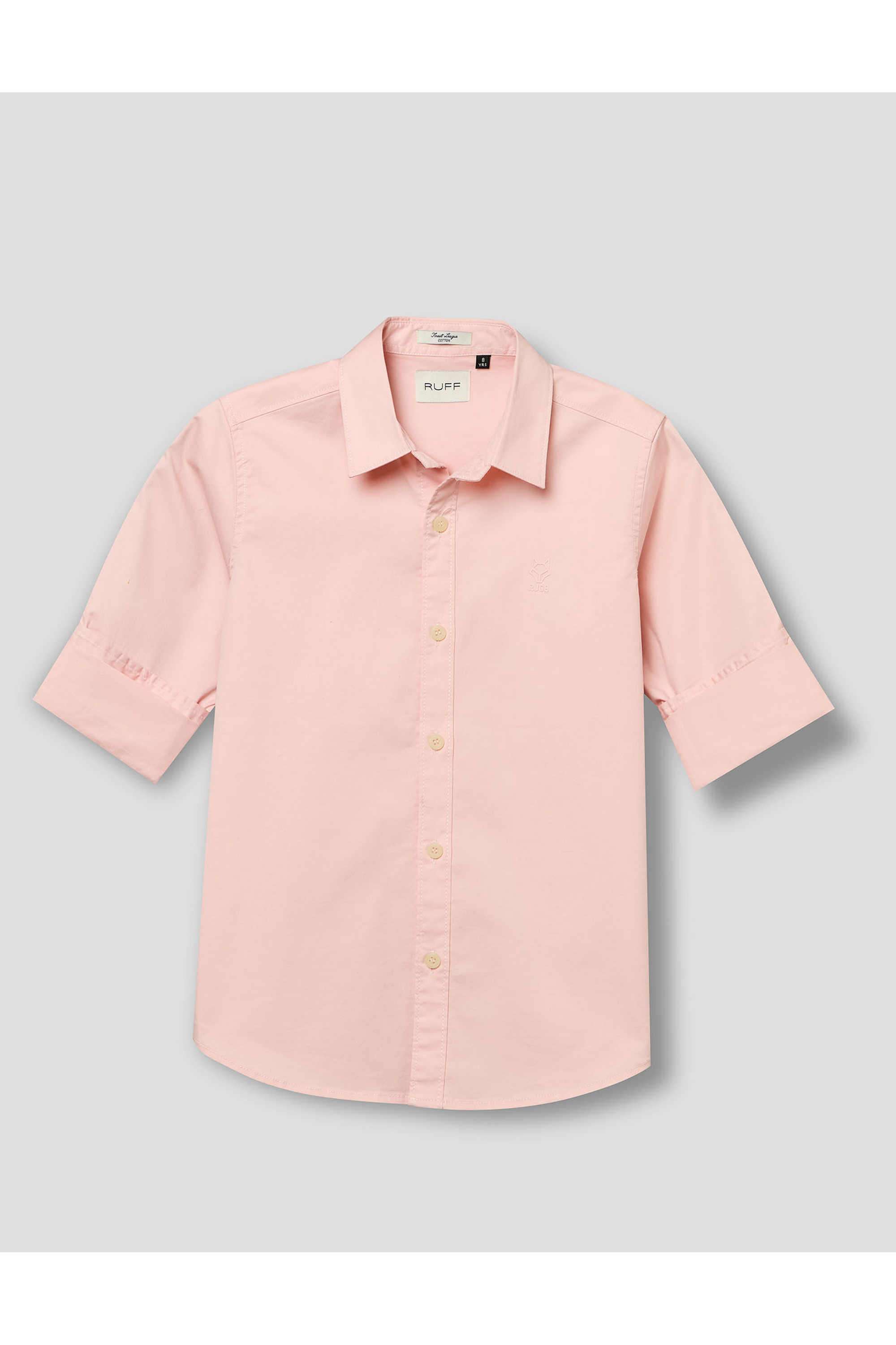 Solid-Cotton-Classic-Collar-Boys-s-Shirt