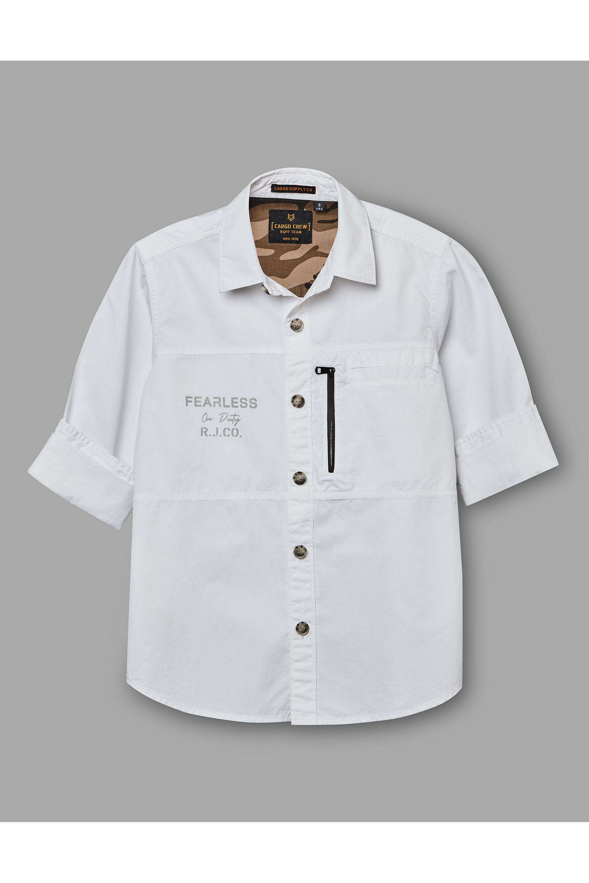 Solid-Blended-Fabric-Boys-Shirt