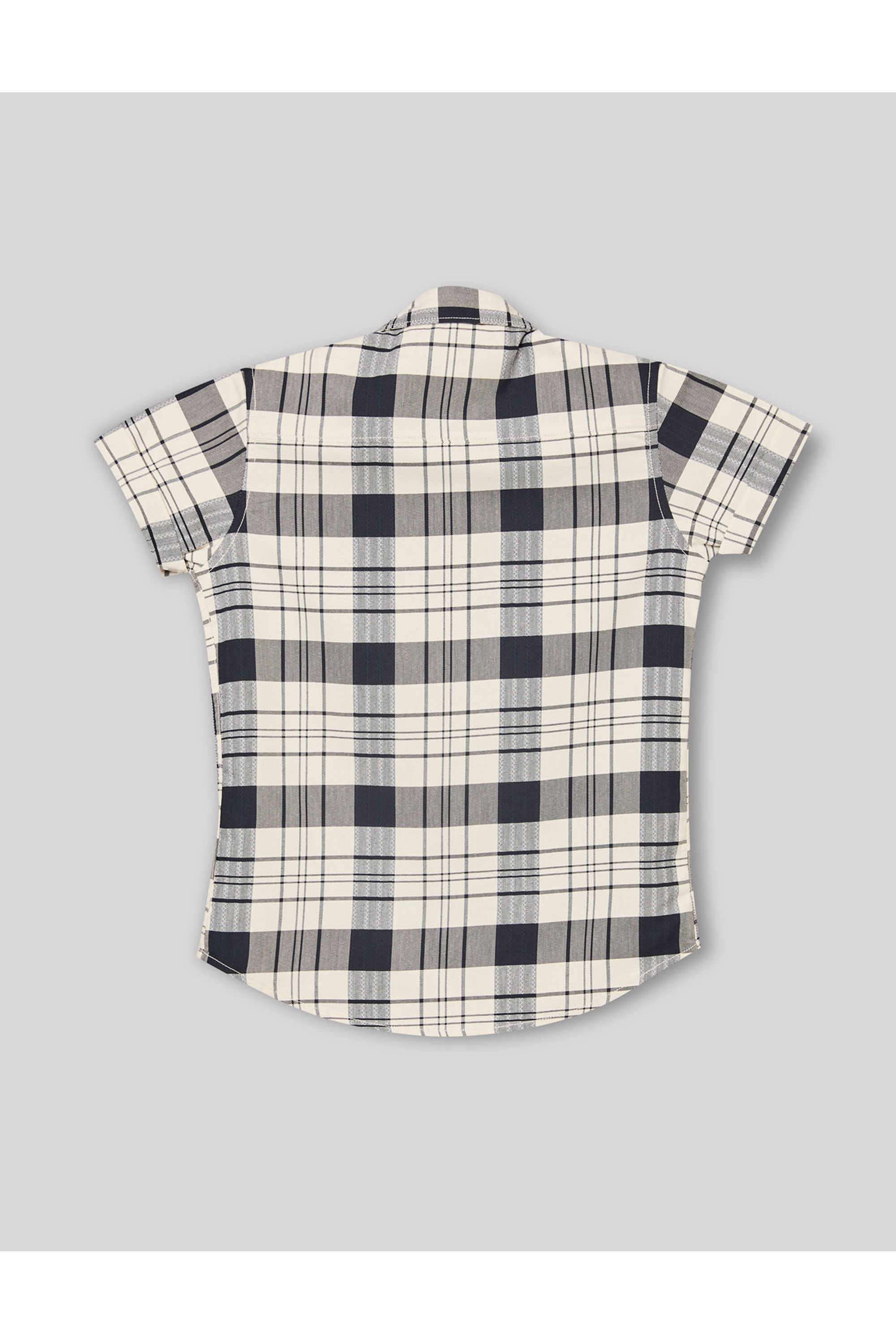 Checks-Cotton-Collared-Boys-Shirt