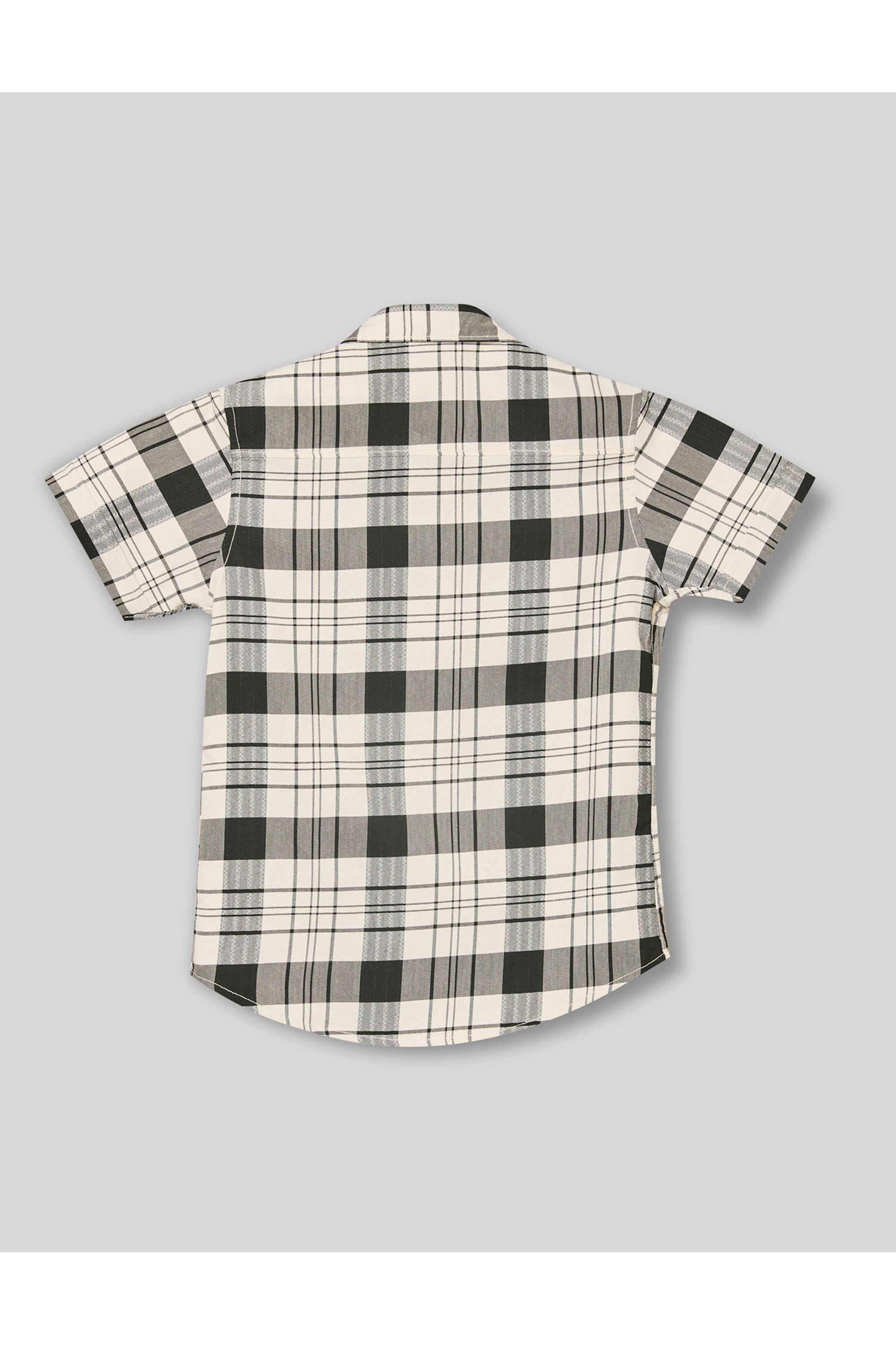 Checks-Cotton-Collared-Boys-Shirt