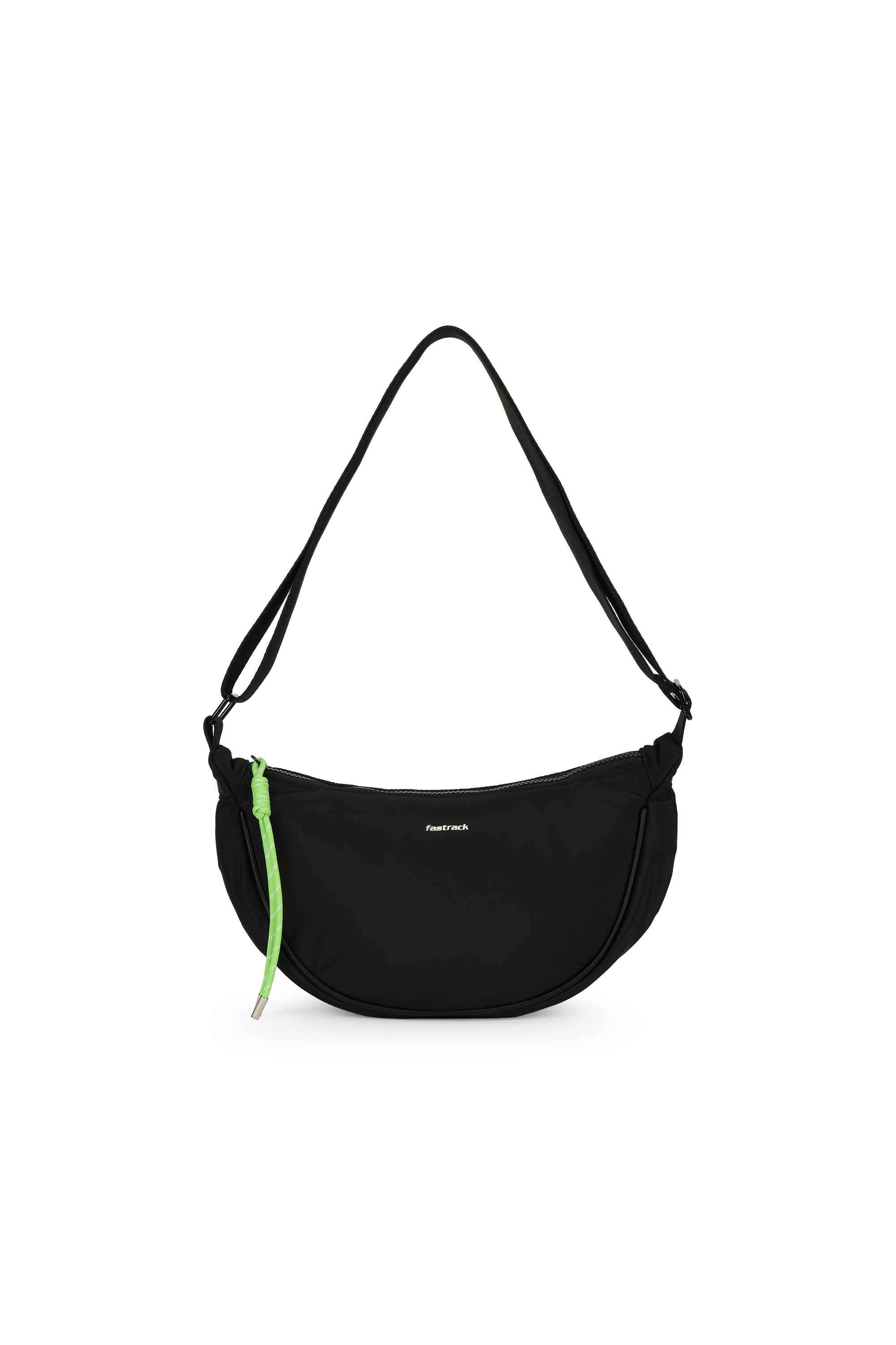 Zipper-PU-Women-Casual-Wear-Sling-Bag