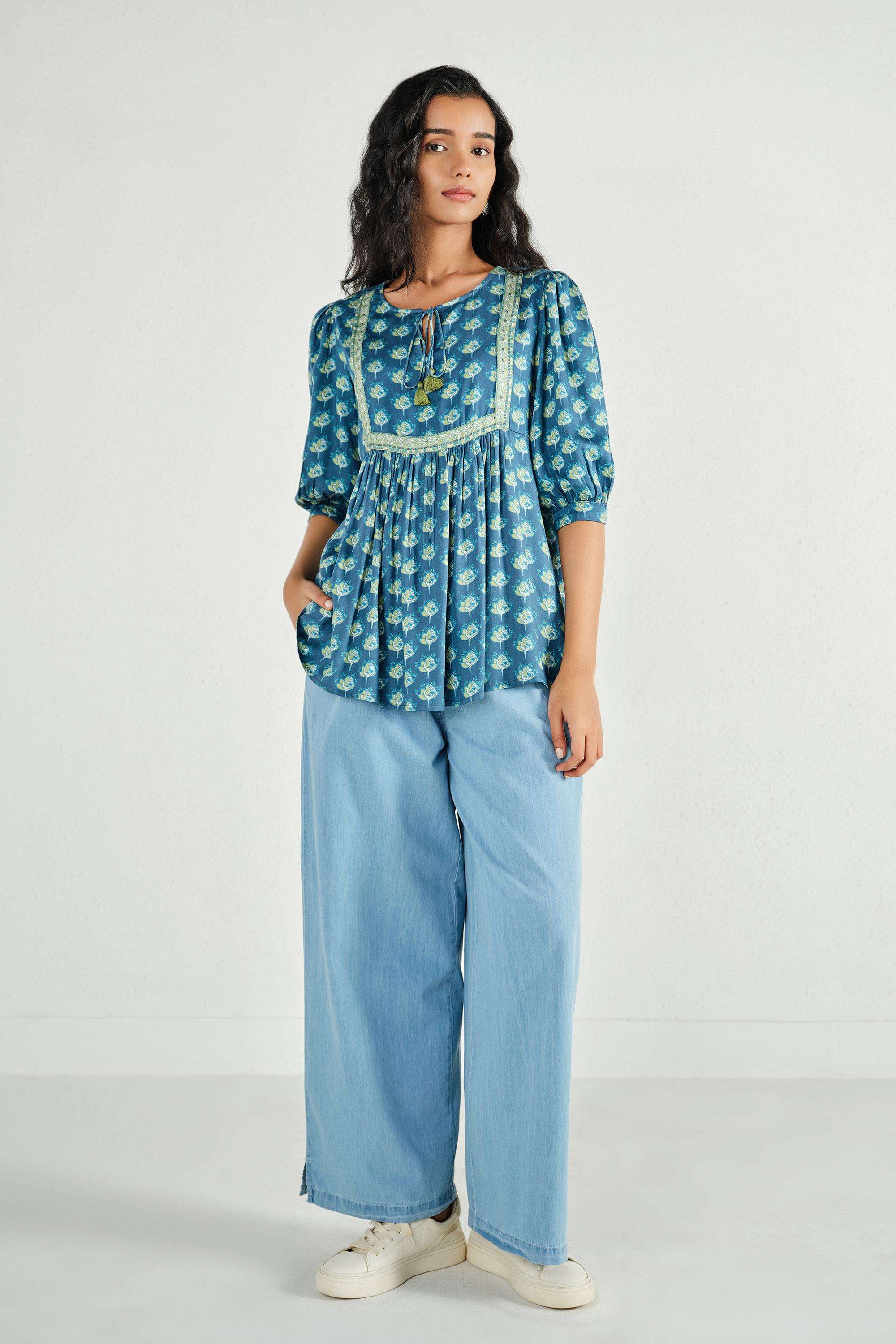 Solid-Modal-Women-s-Festive-Wear-Tunic