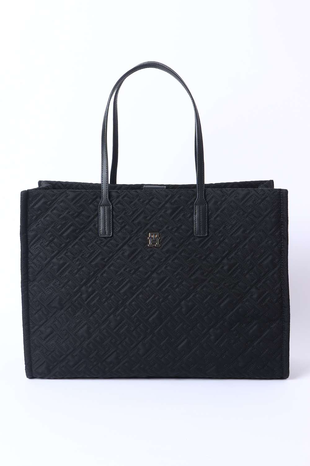 Snap-Button-Nylon-Women-Casual-Wear-Tote-Bag