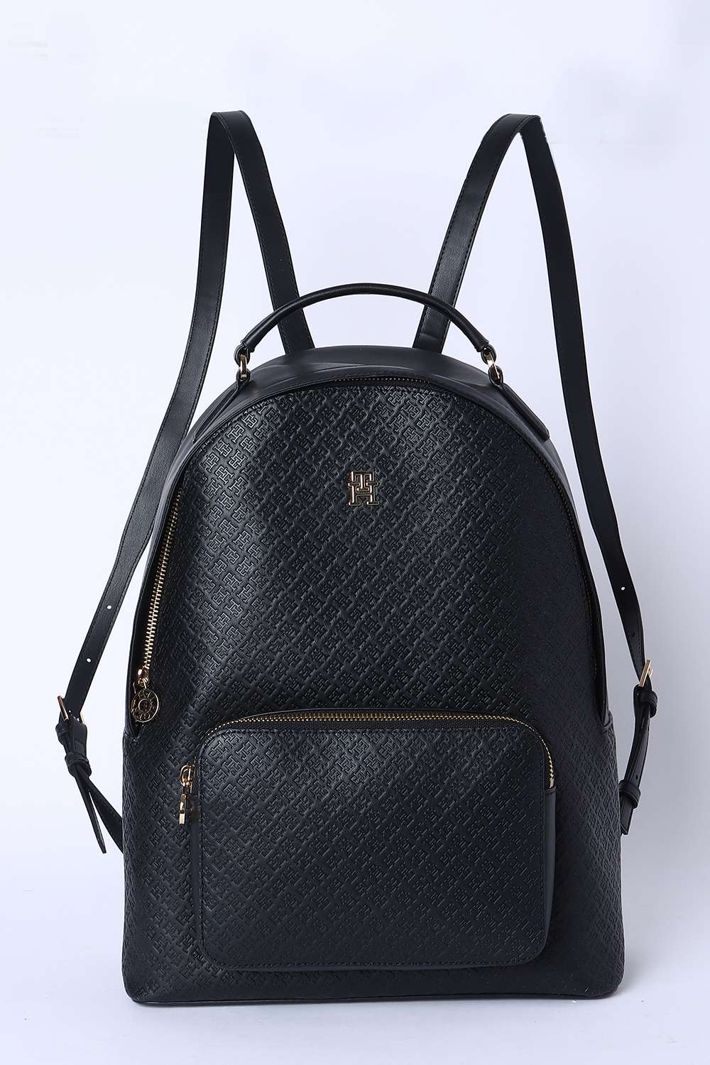 Zipper-PU-Women-Casual-Wear-Backpack