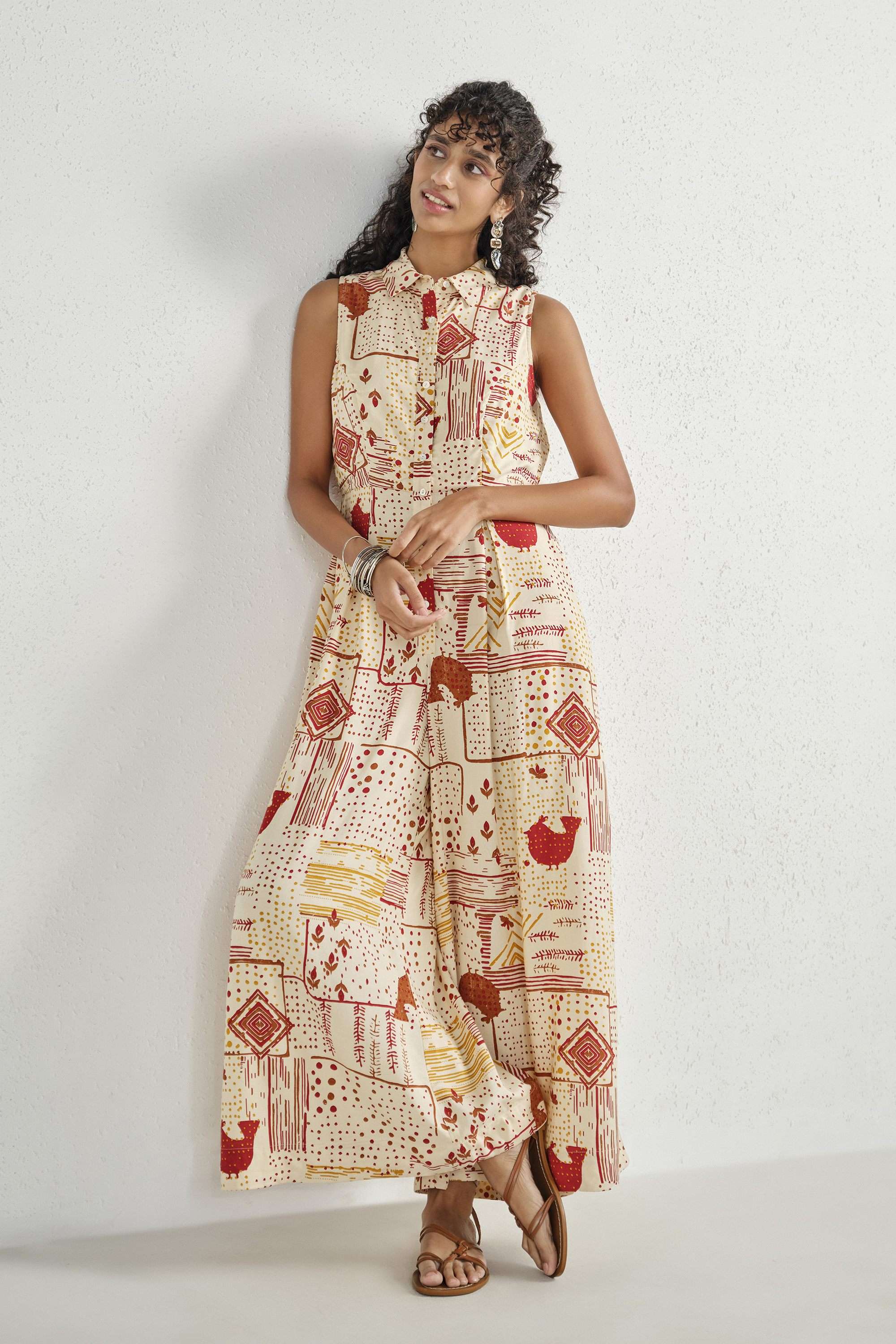 Printed-Sleeveless-Modal-Women-s-Full-Length-Jumpsuit