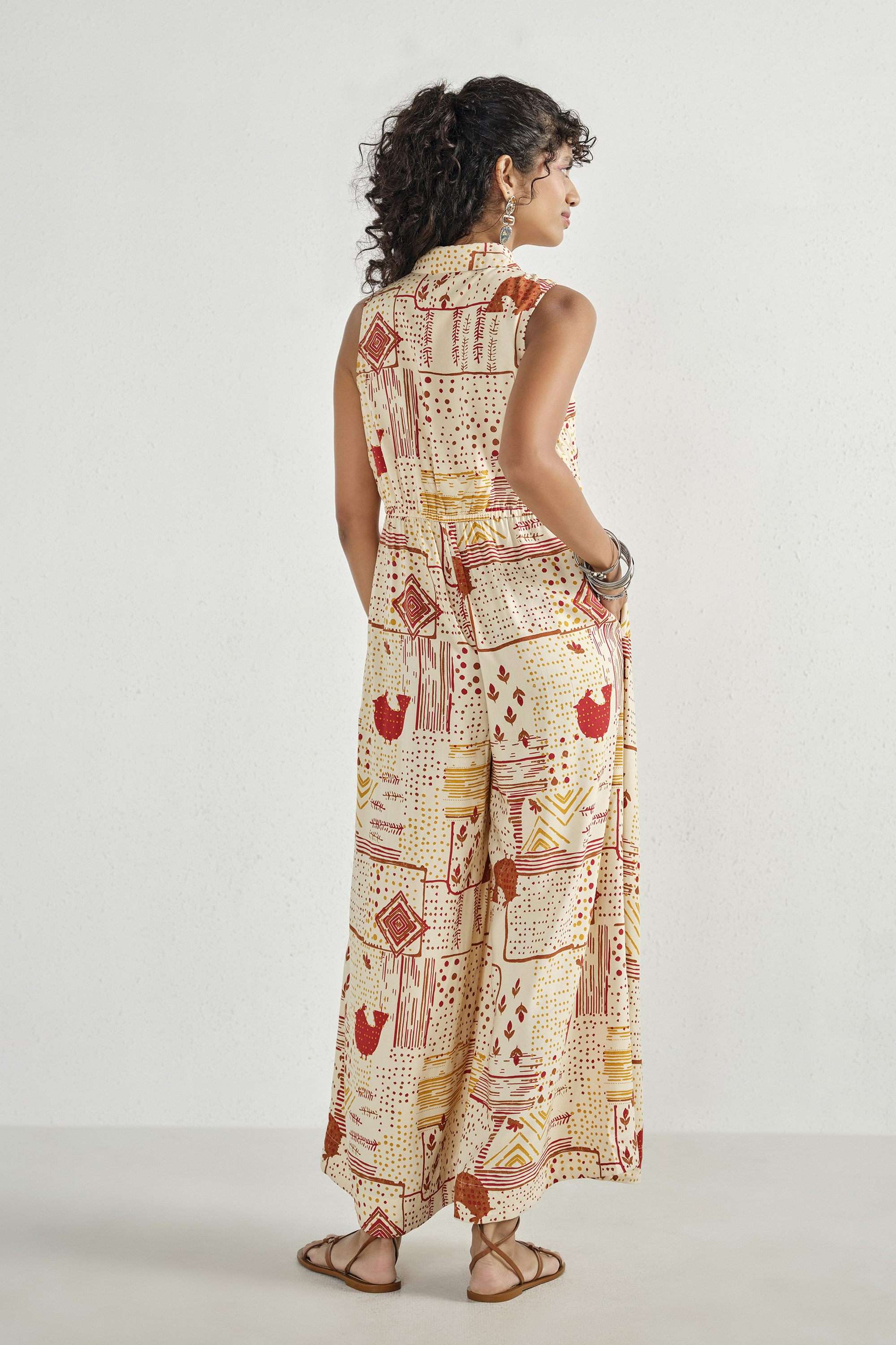 Printed-Sleeveless-Modal-Women-s-Full-Length-Jumpsuit