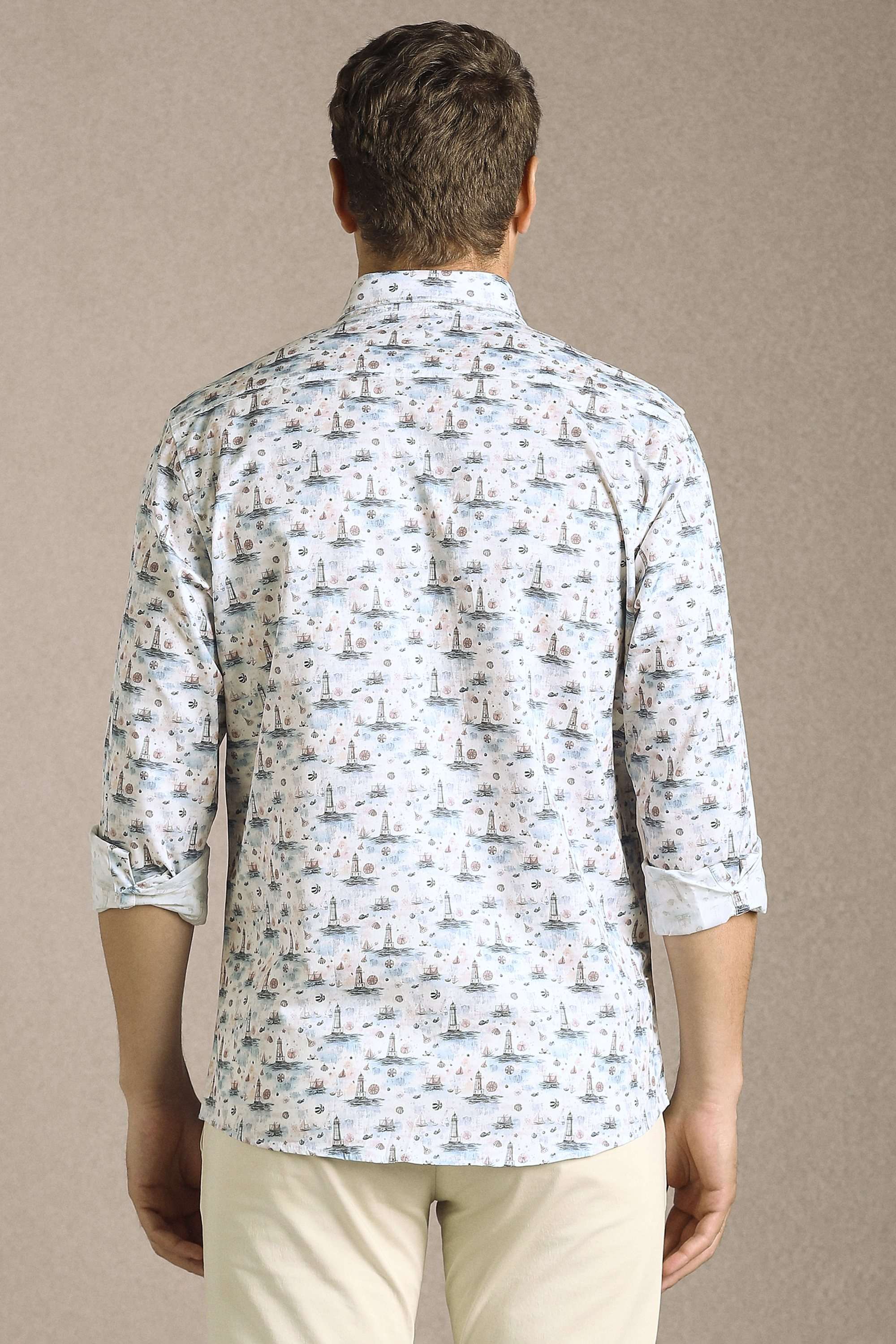 Printed-Cotton-Slim-Fit-Men-Casual-Wear-Shirt