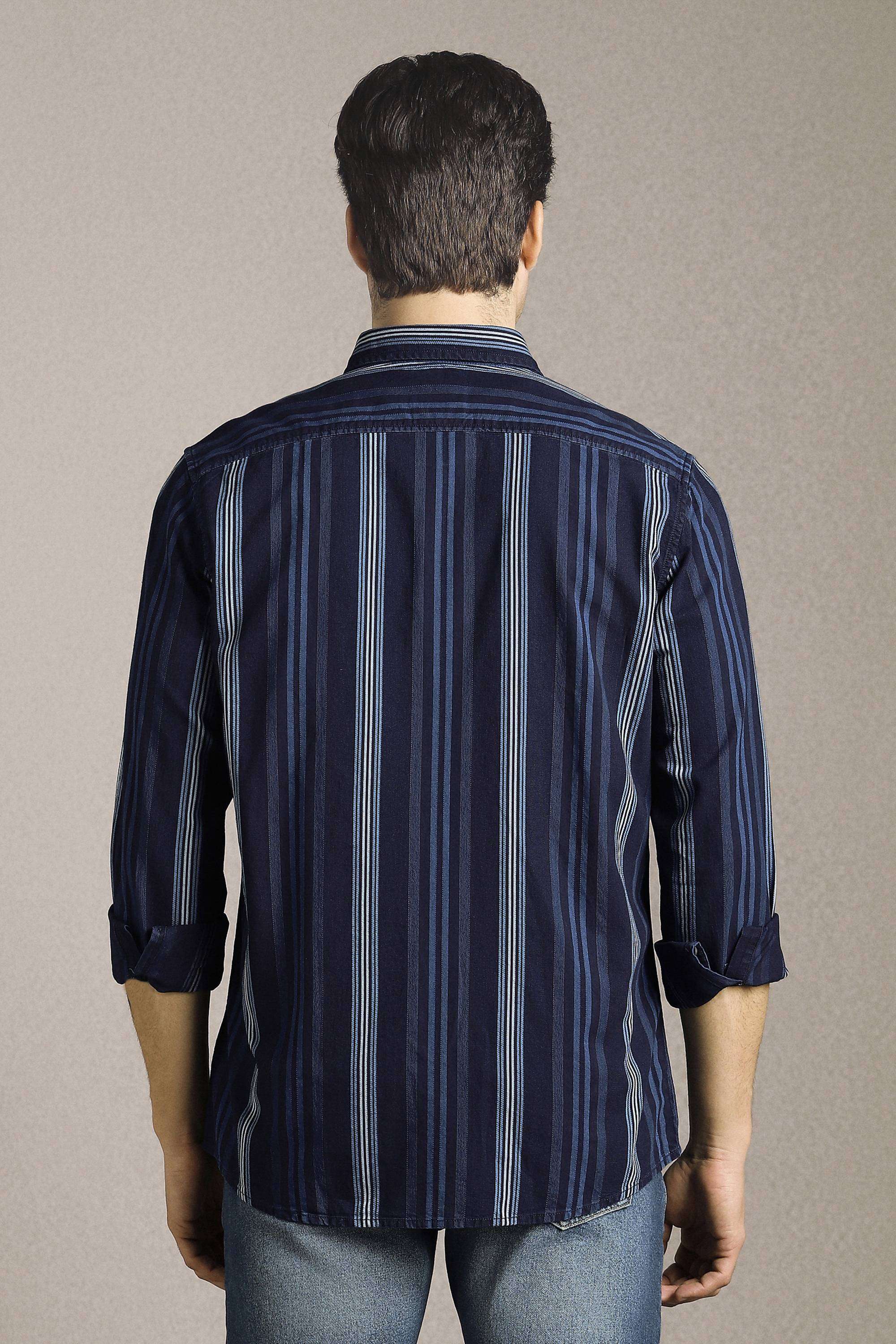 Stripes-Cotton-Slim-Fit-Men-s-Shirt