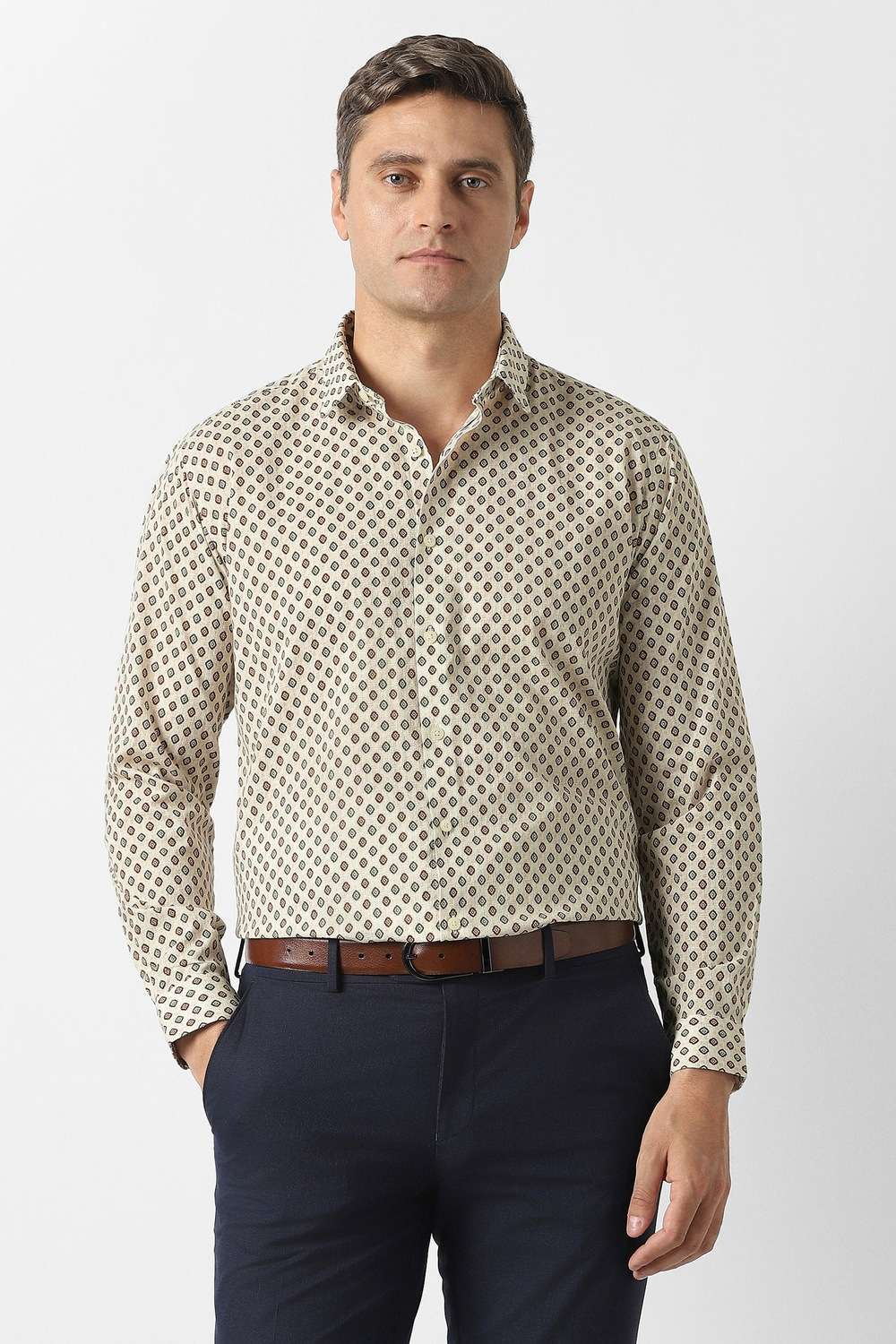 Printed-Cotton-Slim-Fit-Men-s-Shirt