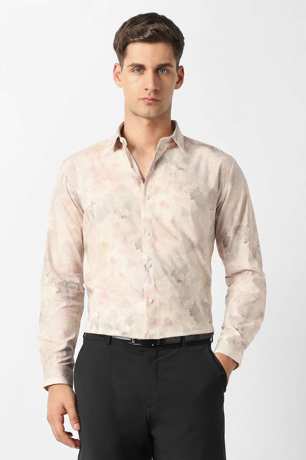 Printed-Cotton-Blend-Slim-Fit-Men-s-Party-Wear-Shirt