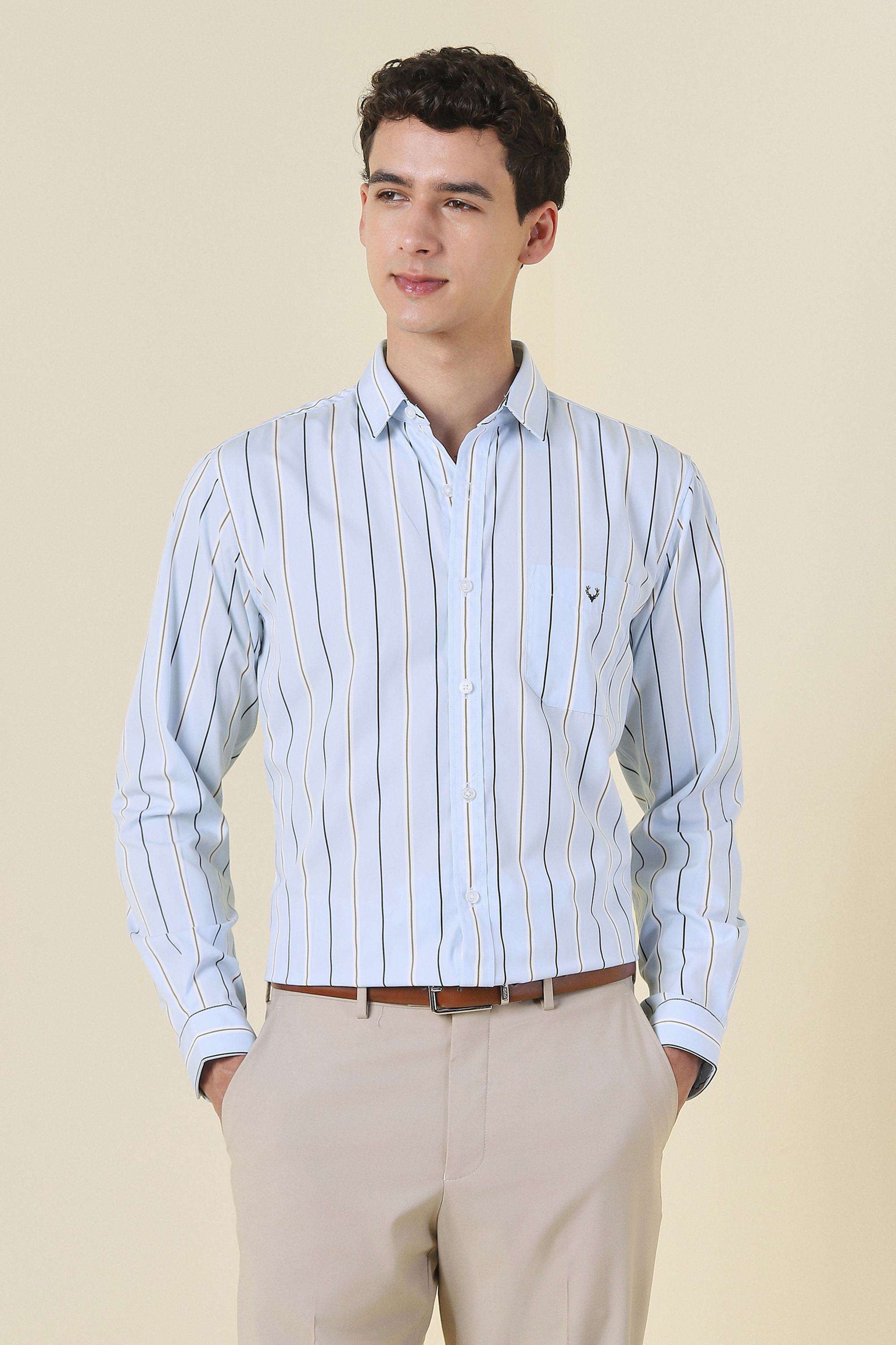 Stripes-Cotton-Regular-Fit-Men-s-Shirt