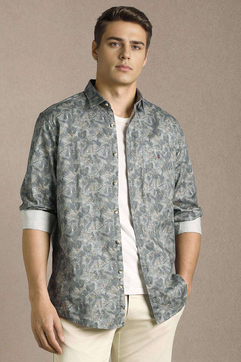Printed-Cotton-Slim-Fit-Men-s-Shirt