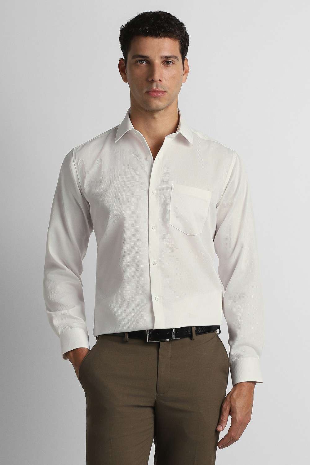 Textured-Cotton-Regular-Fit-Men-s-Formal-Wear-Shirt