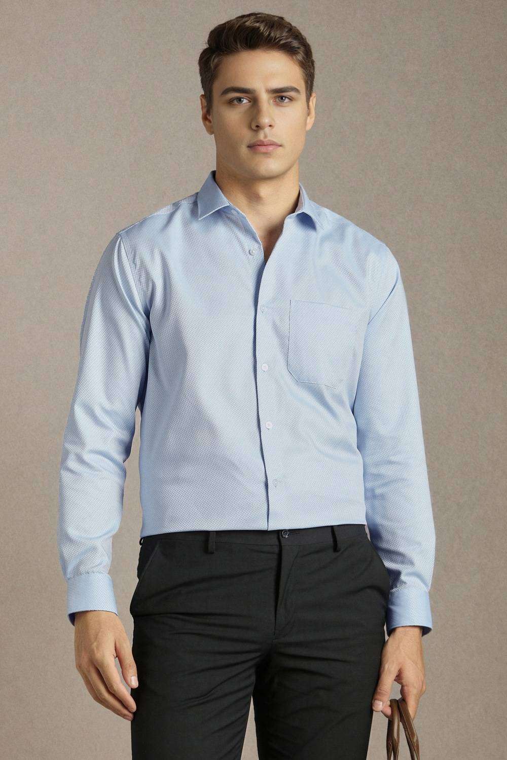 Textured-Cotton-Regular-Fit-Men-s-Shirt