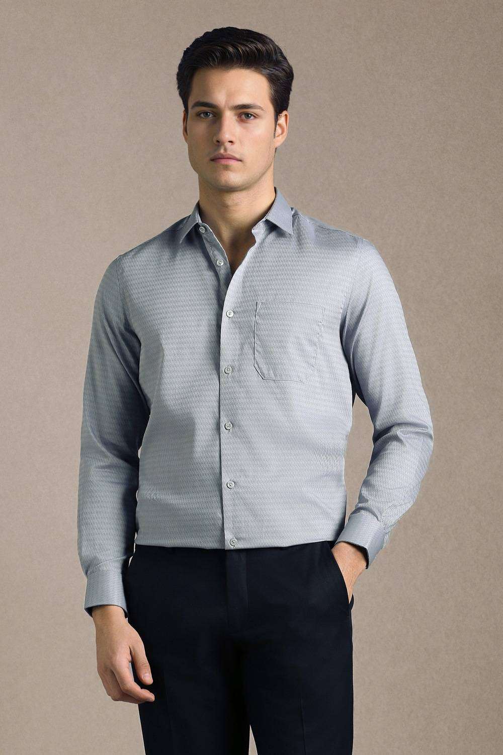Textured-Cotton-Regular-Fit-Men-s-Shirt