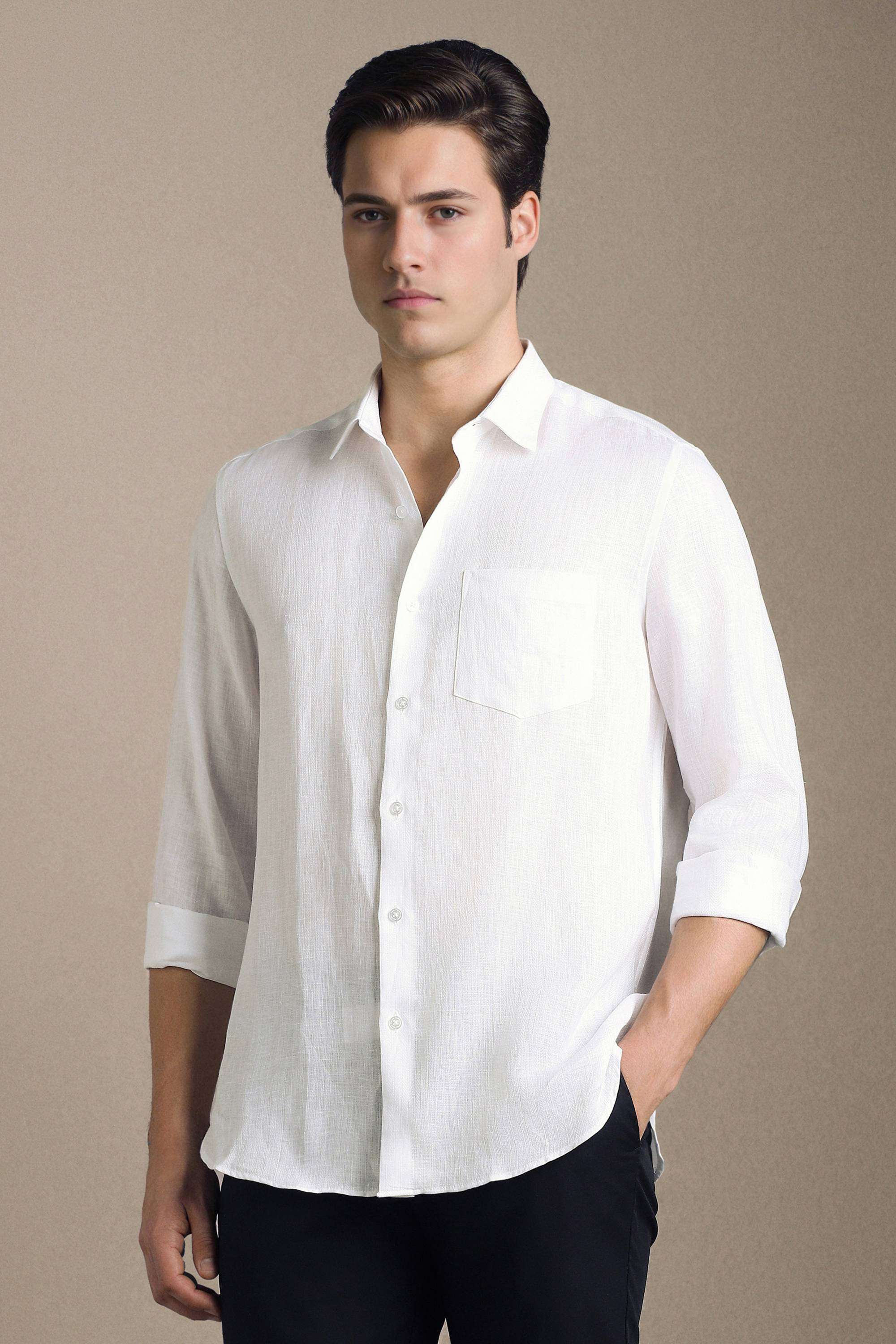 Textured-Linen-Regular-Fit-Men-s-Shirt